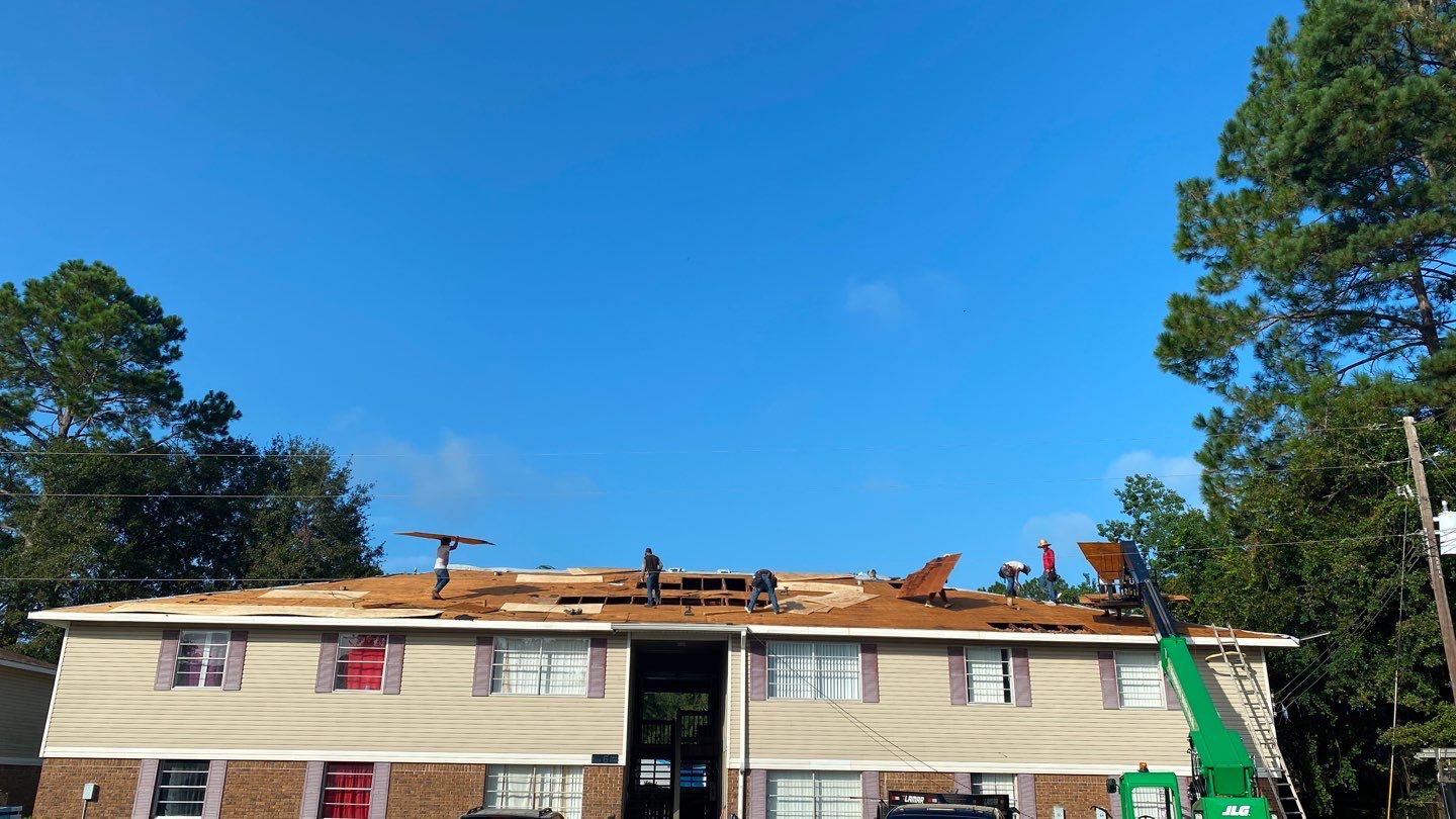 Commercial Roofing Installation using Roof Replacement by American Roofing & Construction LLC