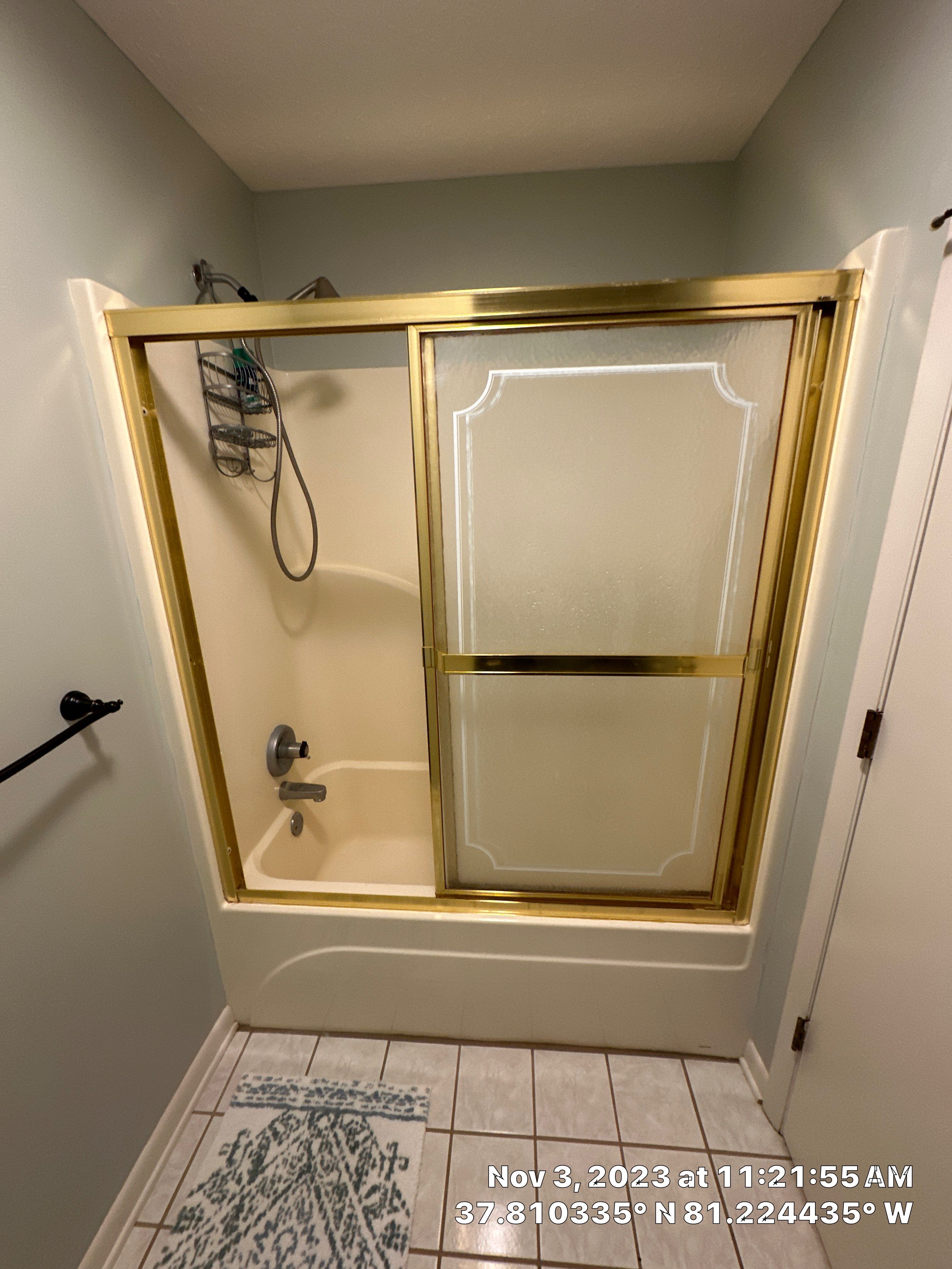 Tub to Shower Conversion using BCI Acrylic Shower System by Secure Construction Company Inc