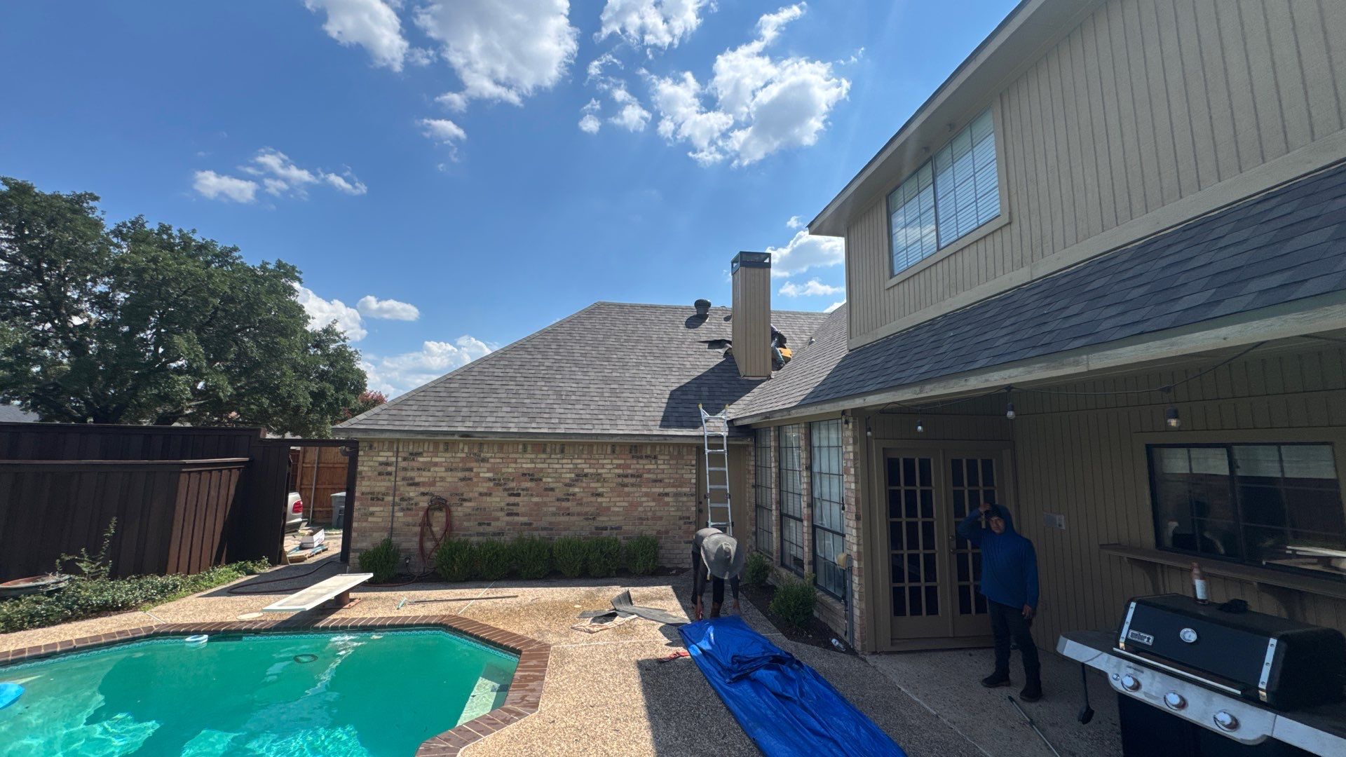 Project in Dallas by Rhino Roofing and General Contracting, LLC