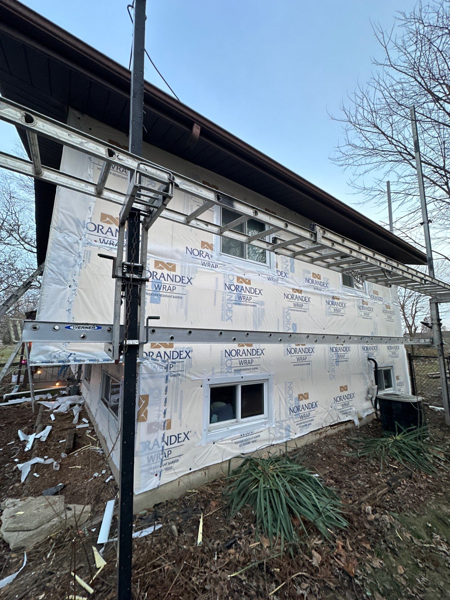 Siding Installation using LP Smartside  by Perfect Exteriors Inc. 