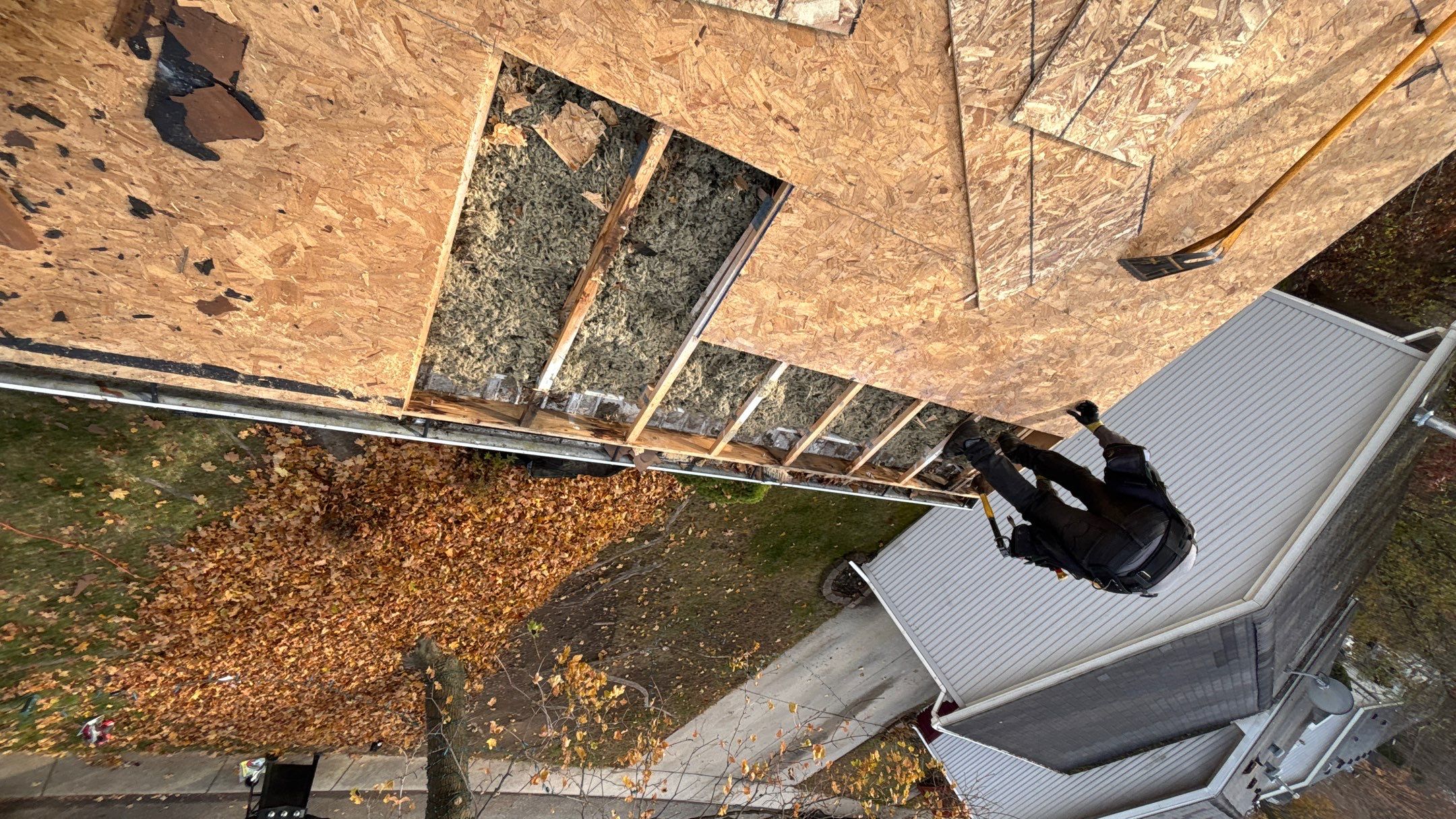 Roof Replacement using Owens Corning Estate Gray by 180 Contractors