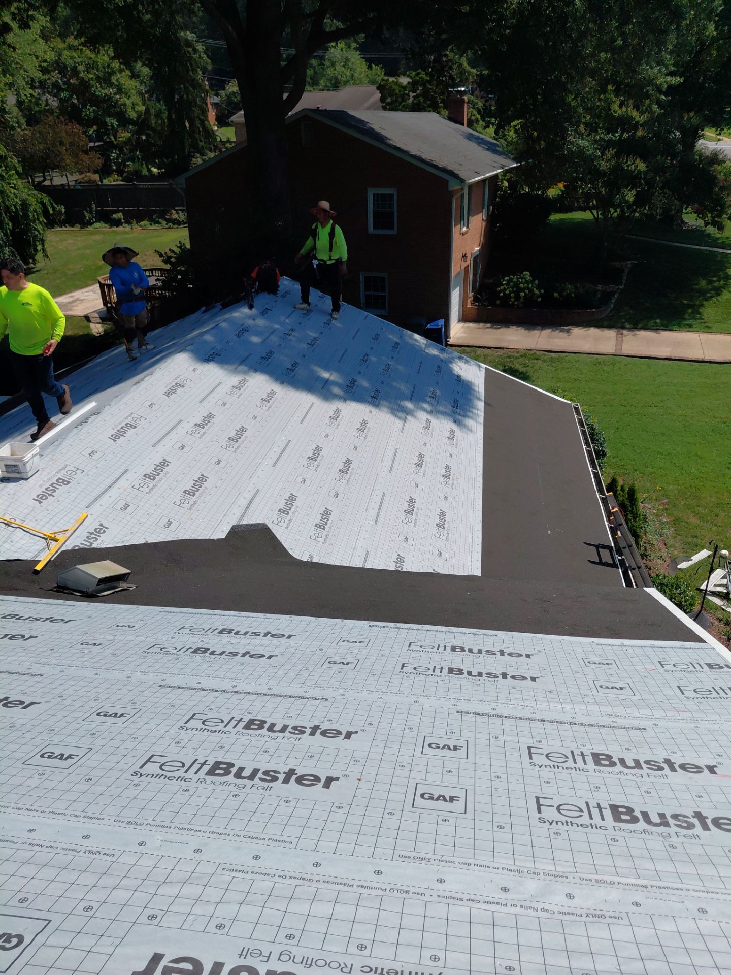 Alexandria: Residential Roof Replacement with GAF Timberline HDZ in Nantucket Morning by RM Banning, Inc.