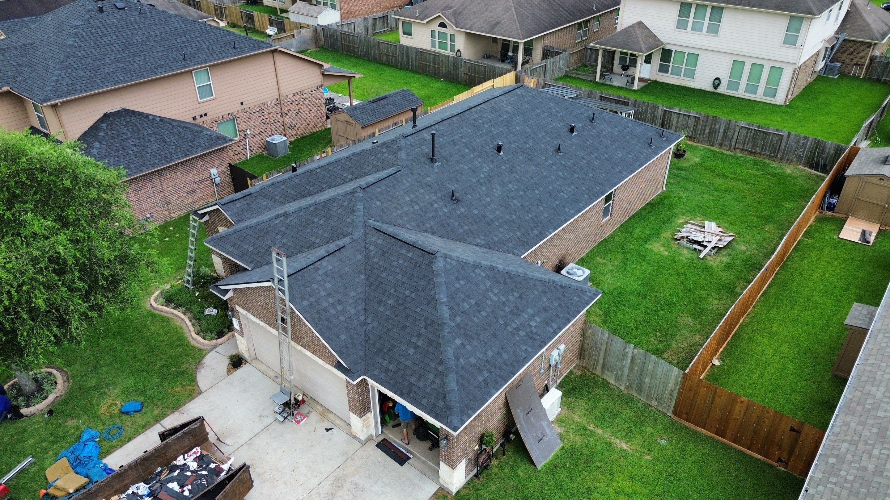 Crosby Roof Install by Modern BYLT Roofing & Construction