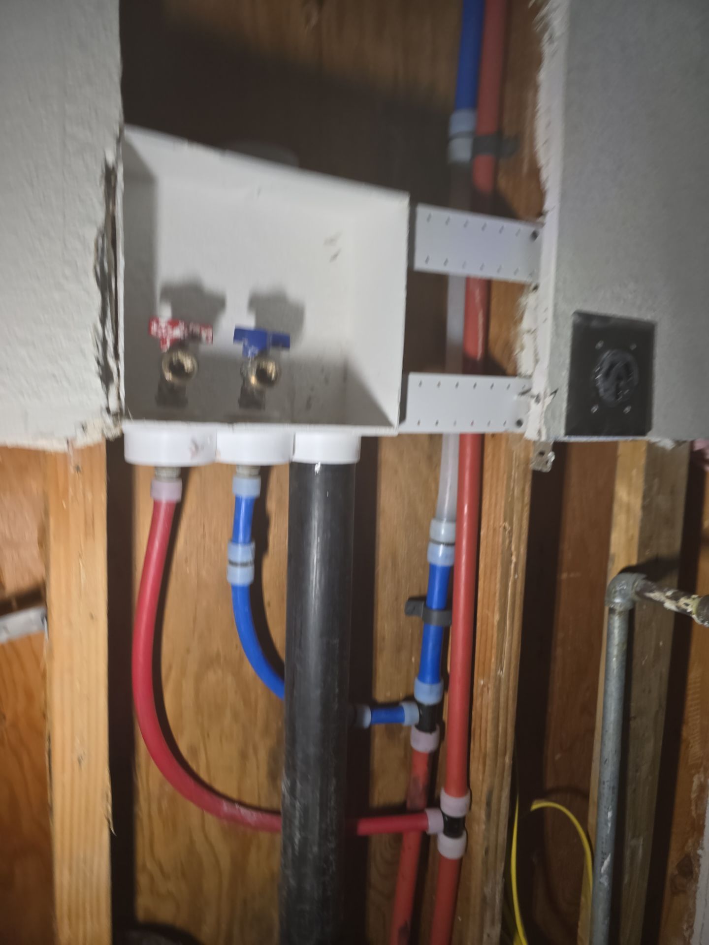 Hot & Cold Water Line Installation with Shut-Off Valves by Us Plumbing