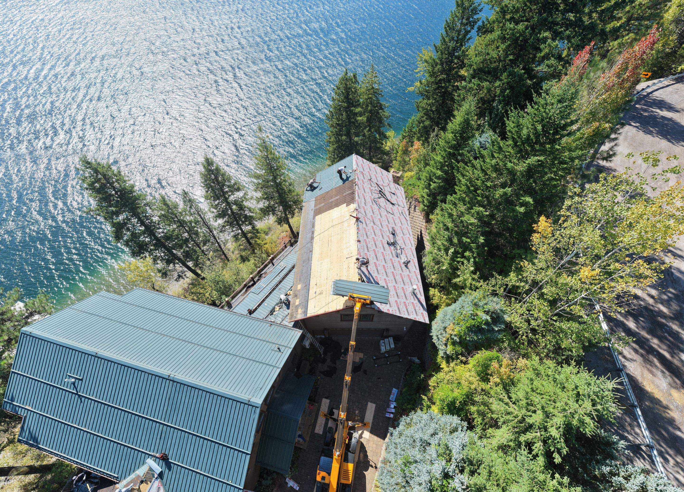 16" Mechanical - Dark Gray  by Montana Roofing Solutions