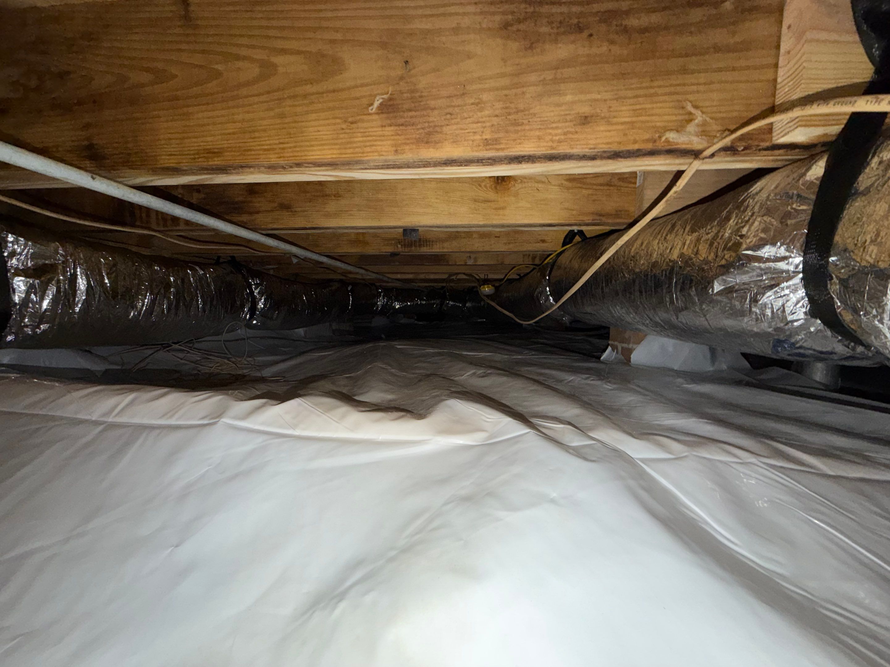 Project in Smithfield by Patriot Crawl Space Repairs