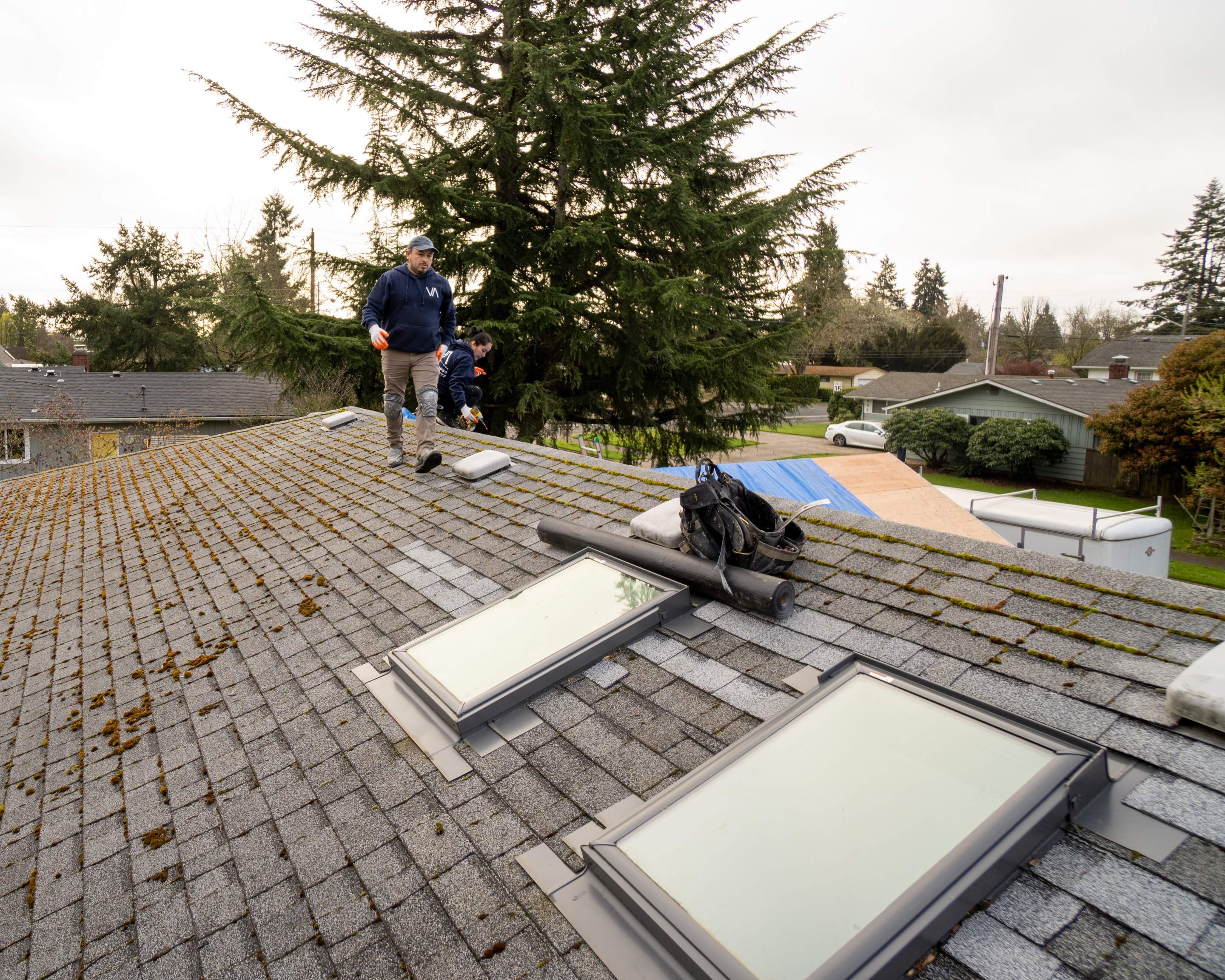 Roof Replacement using Shingles by Villegas Remodeling, LLC
