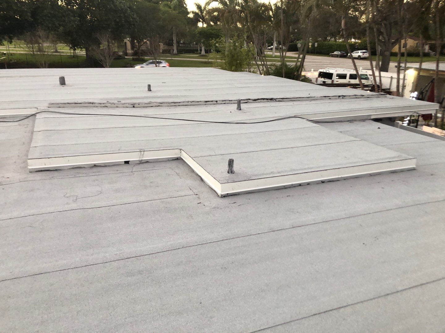 Residential Re-Roof using Polyglass Self-Adhered Flat Deck by First Due Roofing