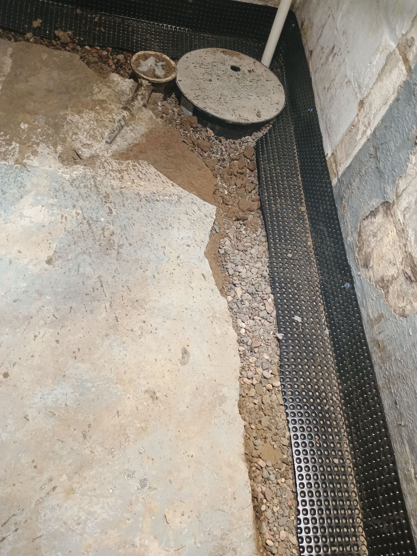 Basement Waterproofing (Drain tile & Sump pump) in North Minneapolis by Waterproofing Northeast