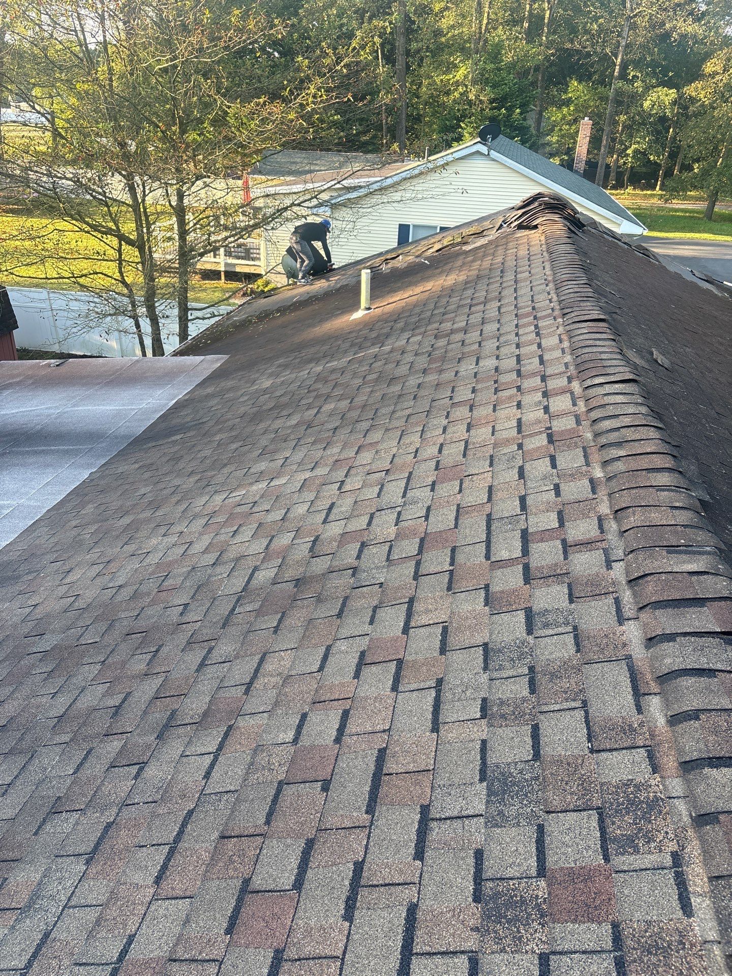 Re-Roof in Frankford by Potomac Custom Remodeling 