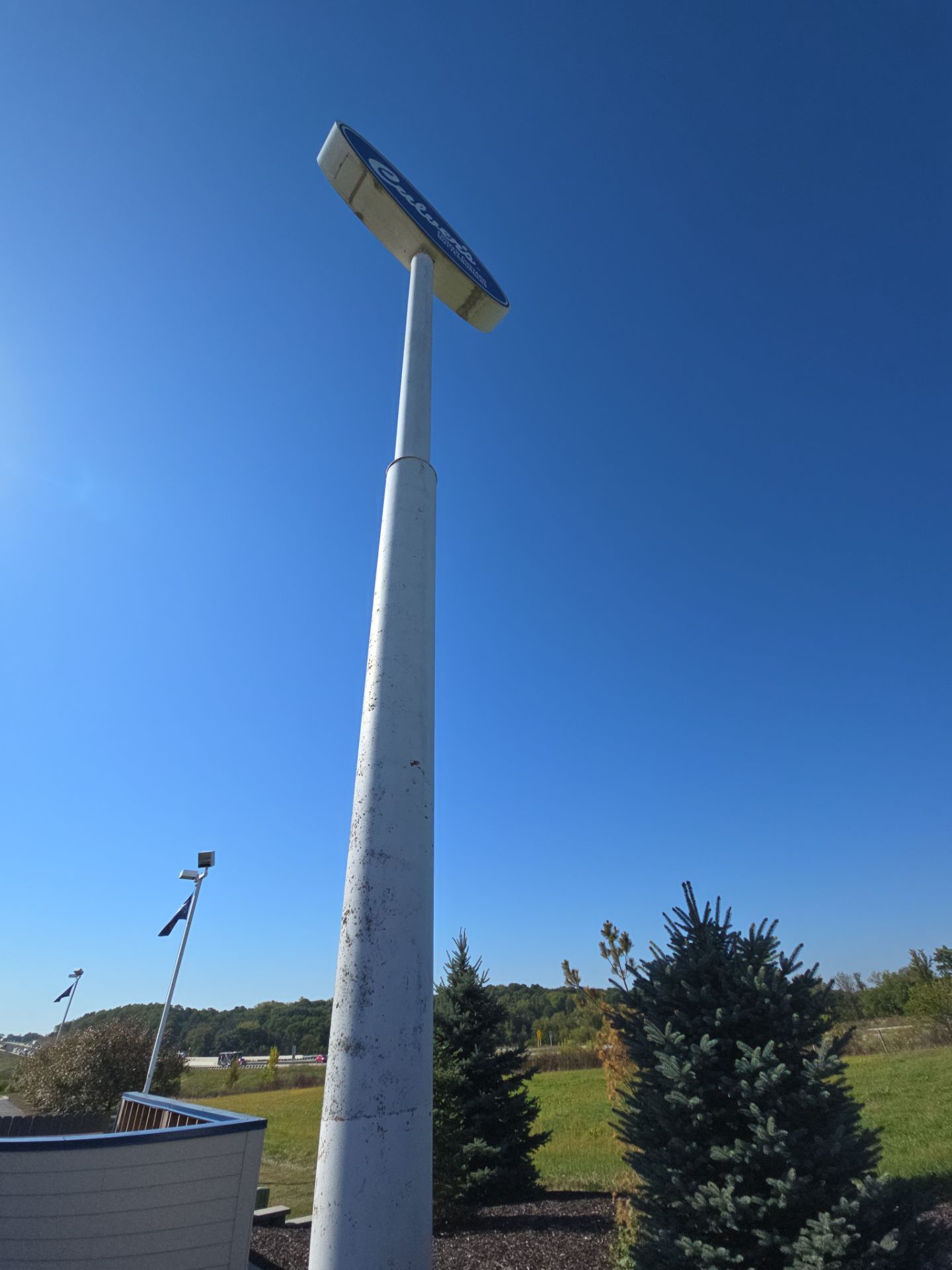 Culvers Marquise Sign Post by Blair Commercial Painting, LLC