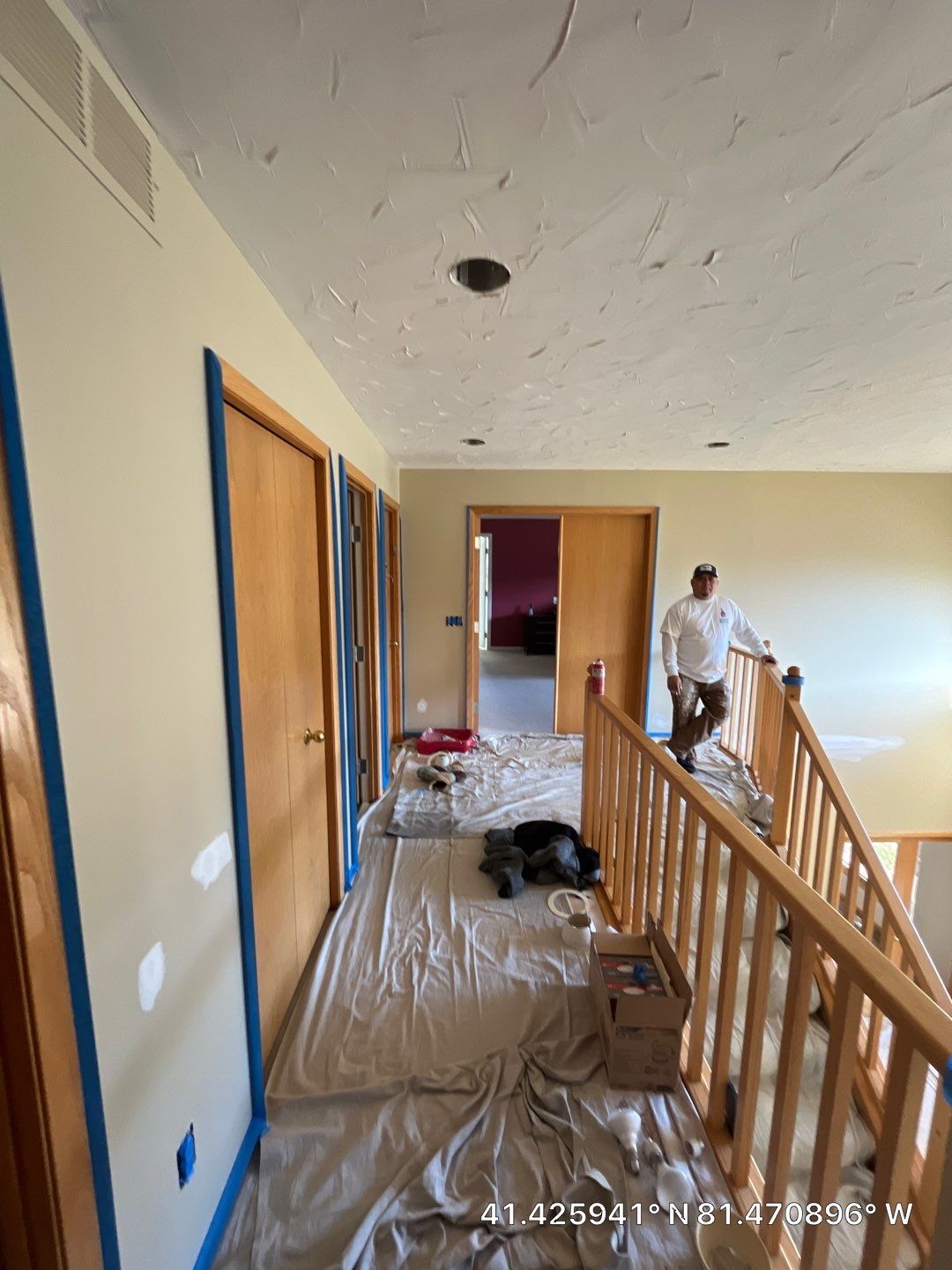 Orange Interior Repaint by Best Buy Painting