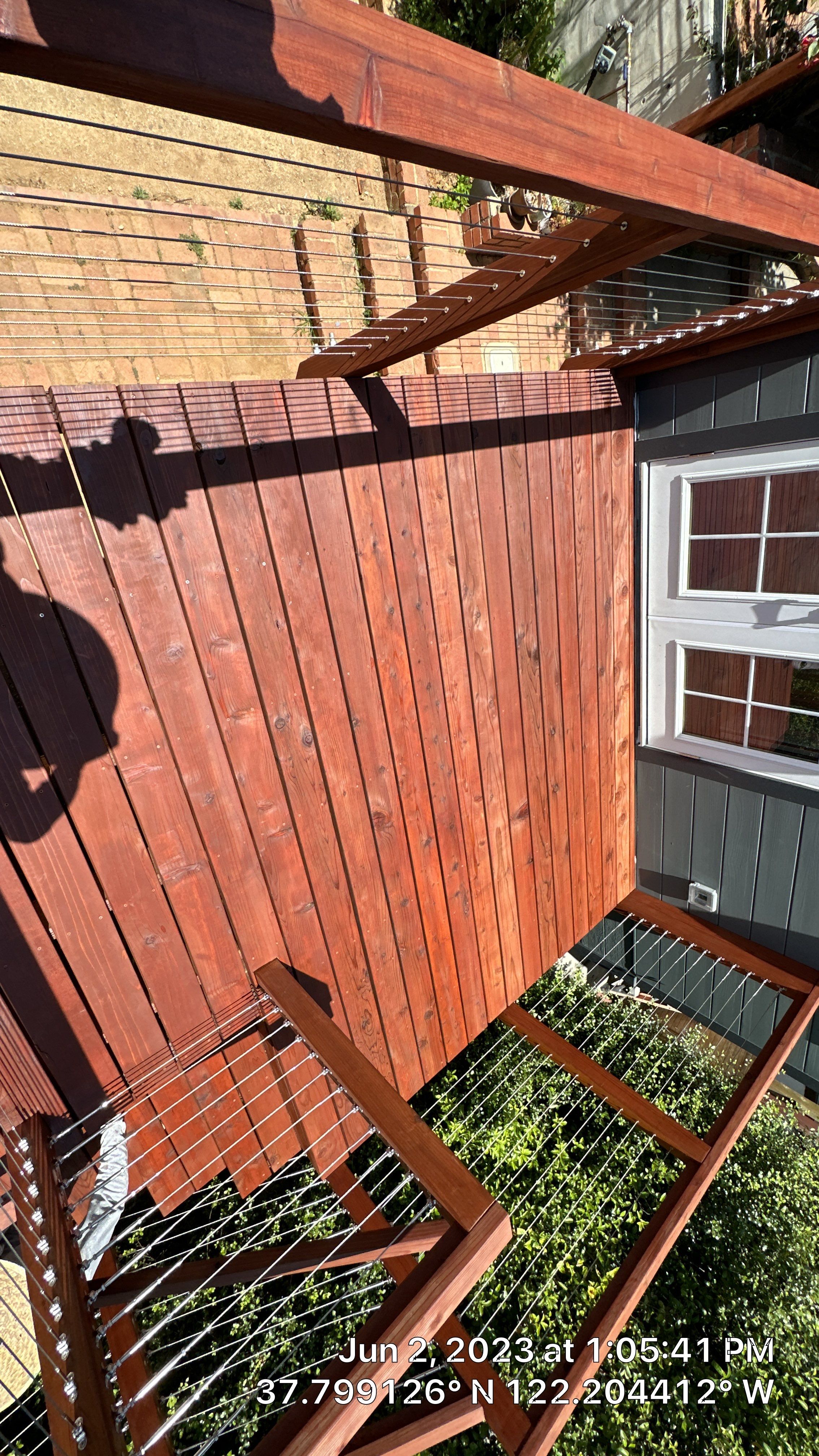 Deck Refinish  by Herrera’s Bay Area Painting inc.