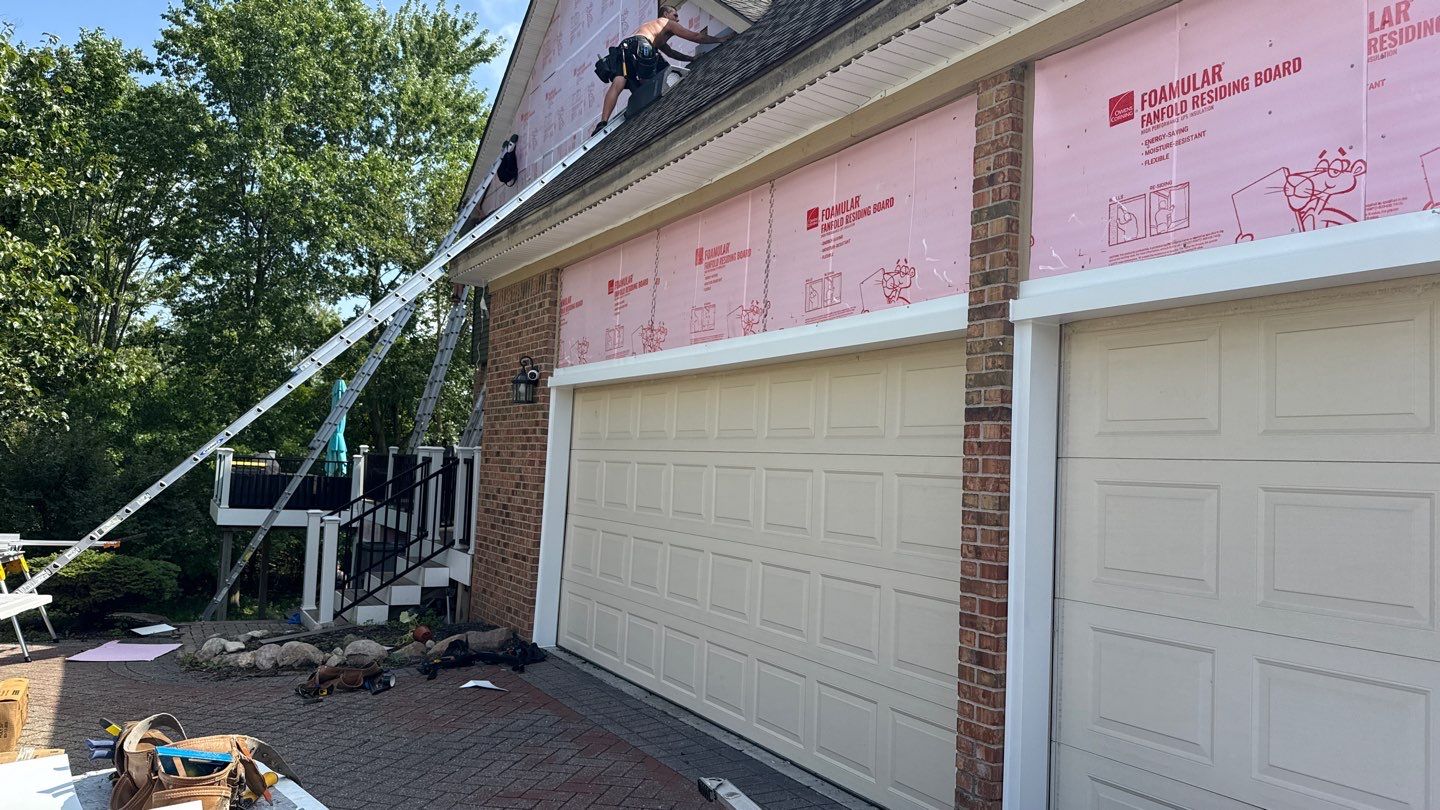 Siding Replacement using Alside Odyssey D4" Flagship Brown by 180 Contractors