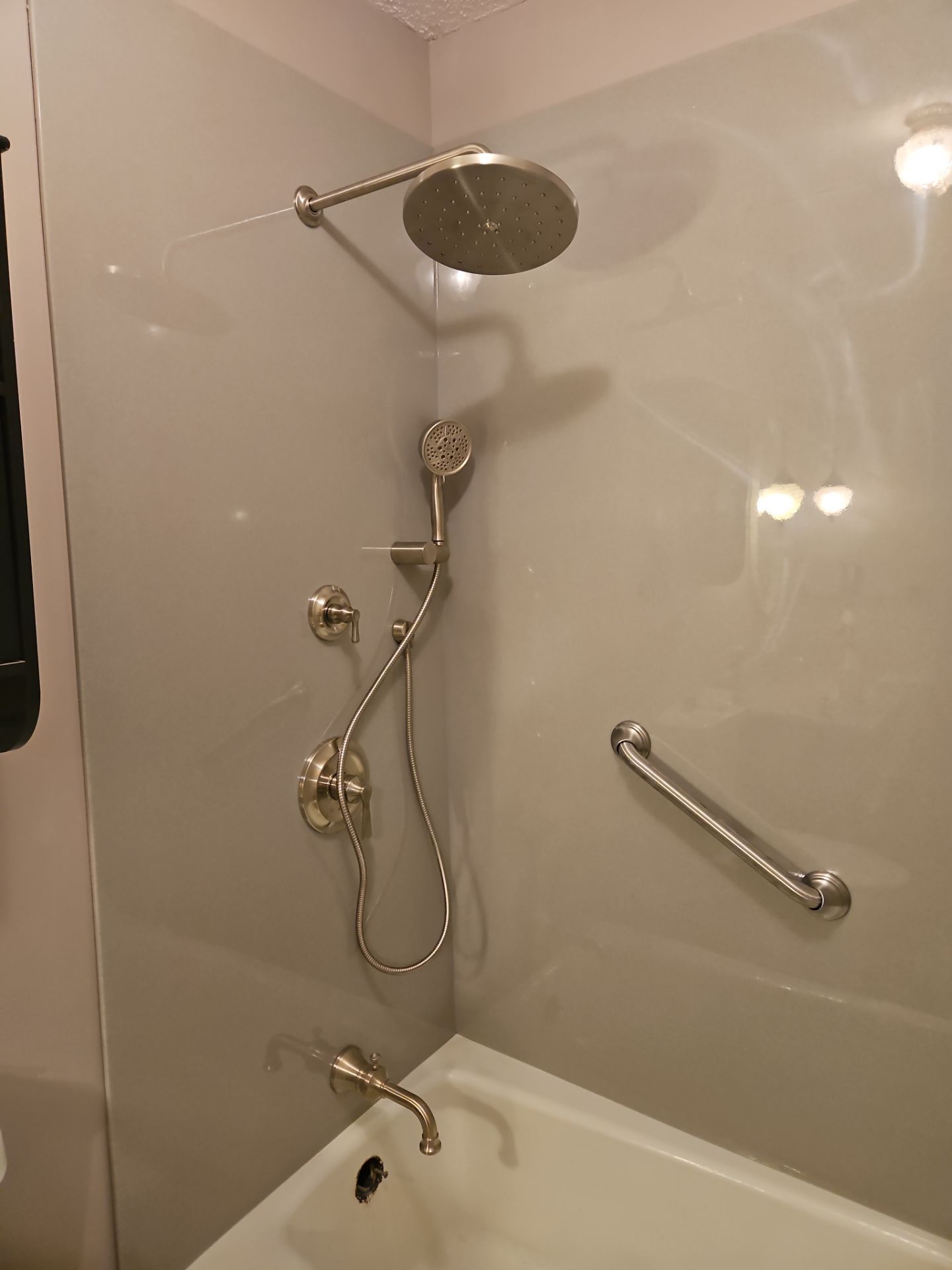 Bathroom Remodel using Onyx by The Shower Company