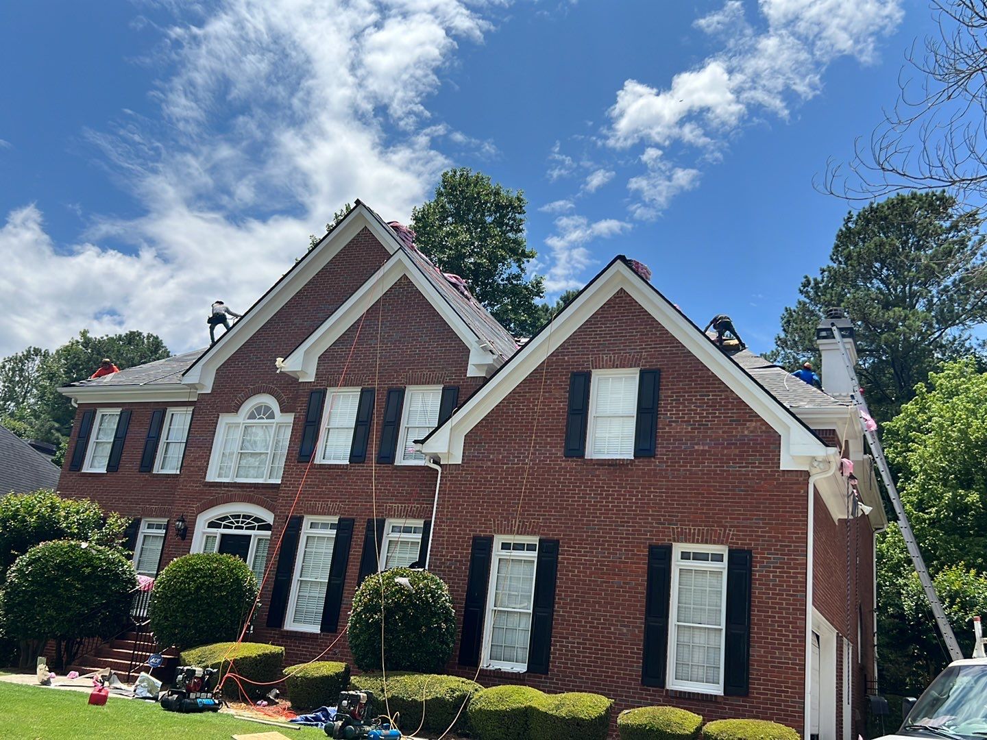 Residential Roofing Installation using Owens Corning Duration Total Protection Roofing System by NBS Roofing, Inc.