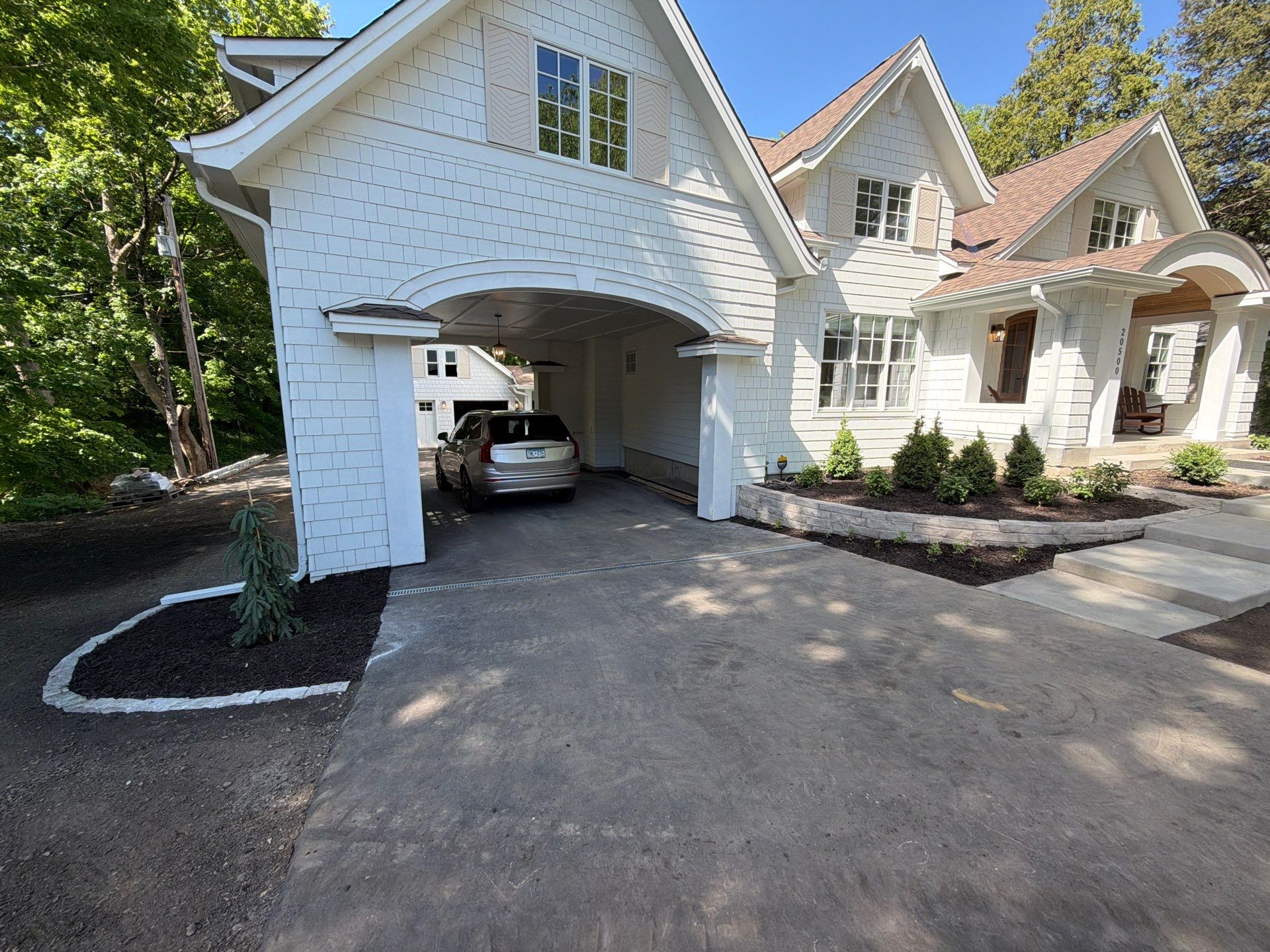 New build Landscape Renovation in Minnetonka by Sota landscaping