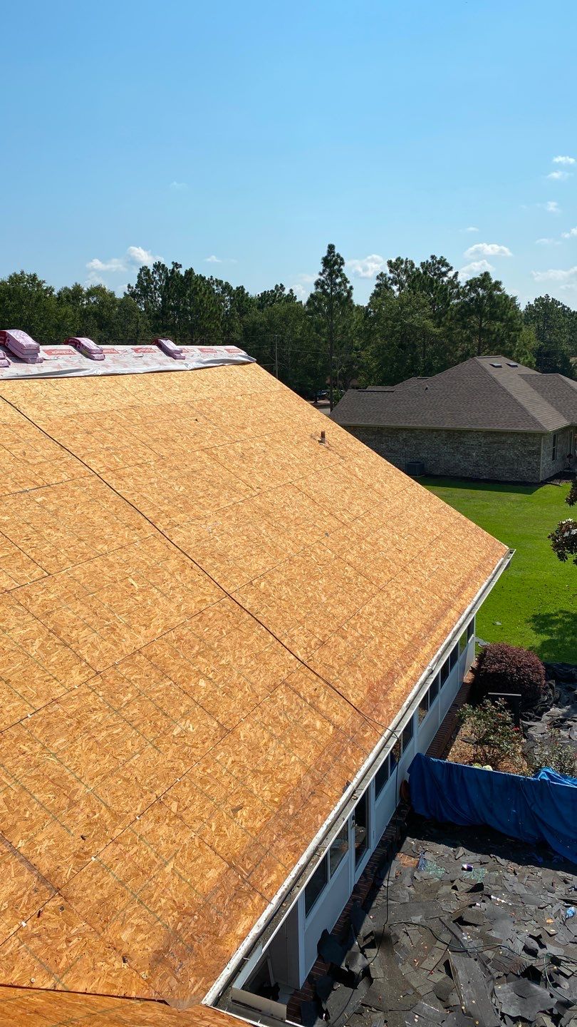 Residential Roofing Repair using Roof Replacement by American Roofing & Construction LLC