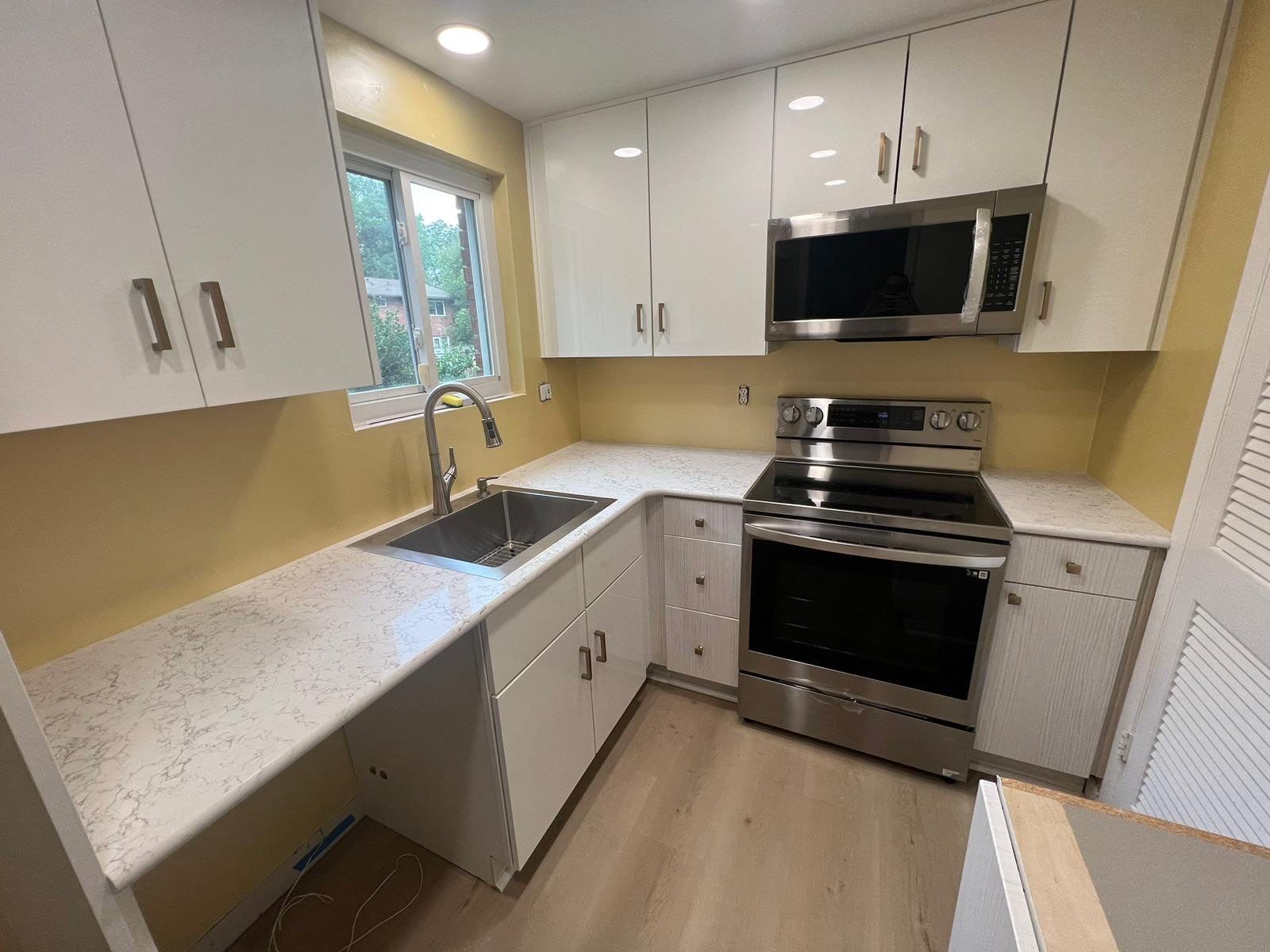 Backsplash upgrade by Footprints Floors of East Atlanta