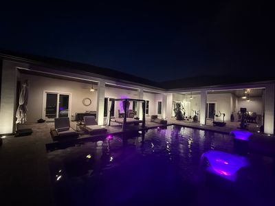 Custom Outdoor Landscape and Paver Lighting for Lutz Residential Estate