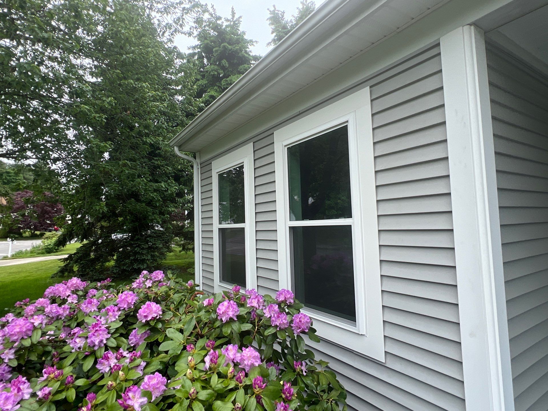 New Construction Window Install In Dover, NH by Tall pine roofing