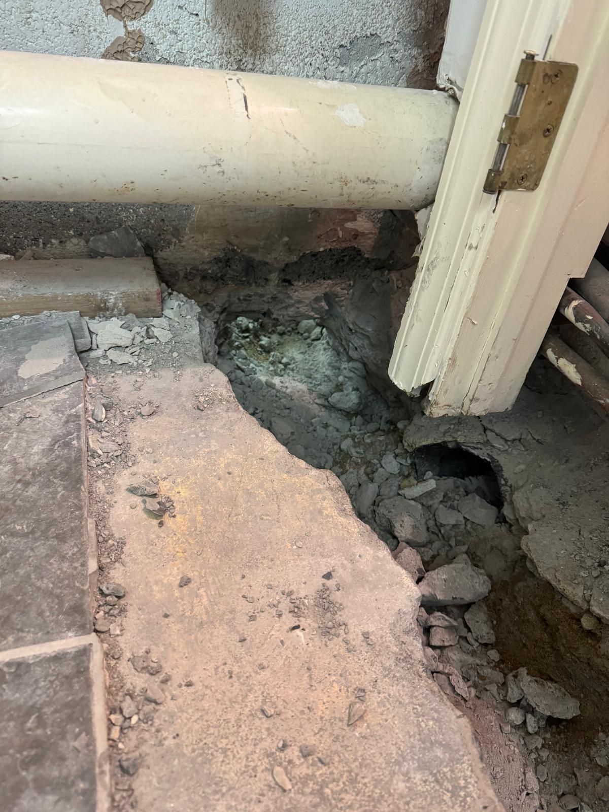 Interior French Drain Basking Ridge NJ by Pure Service Pro, LLC 