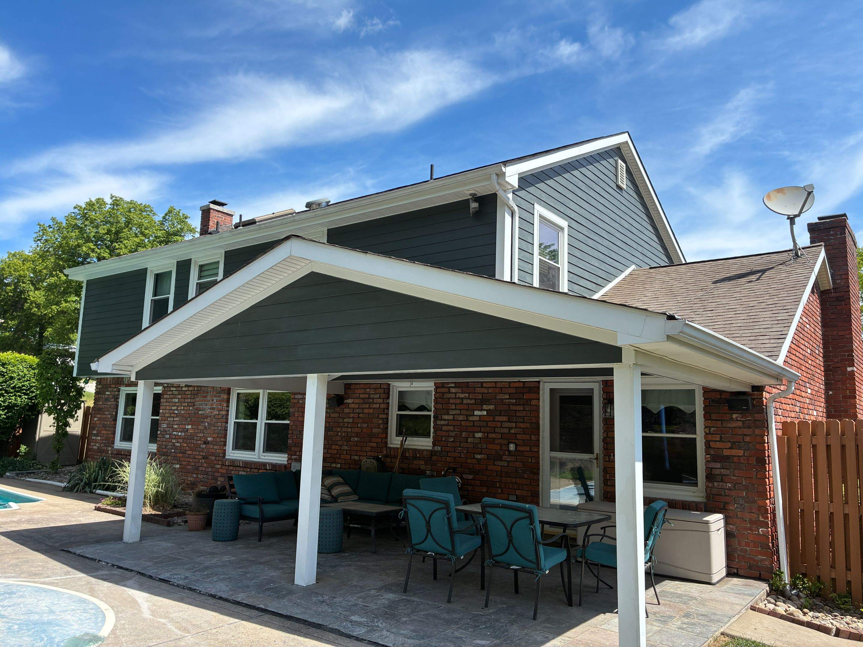 James Hardie in Iron Gray  by Ideal Siding Pittsburgh