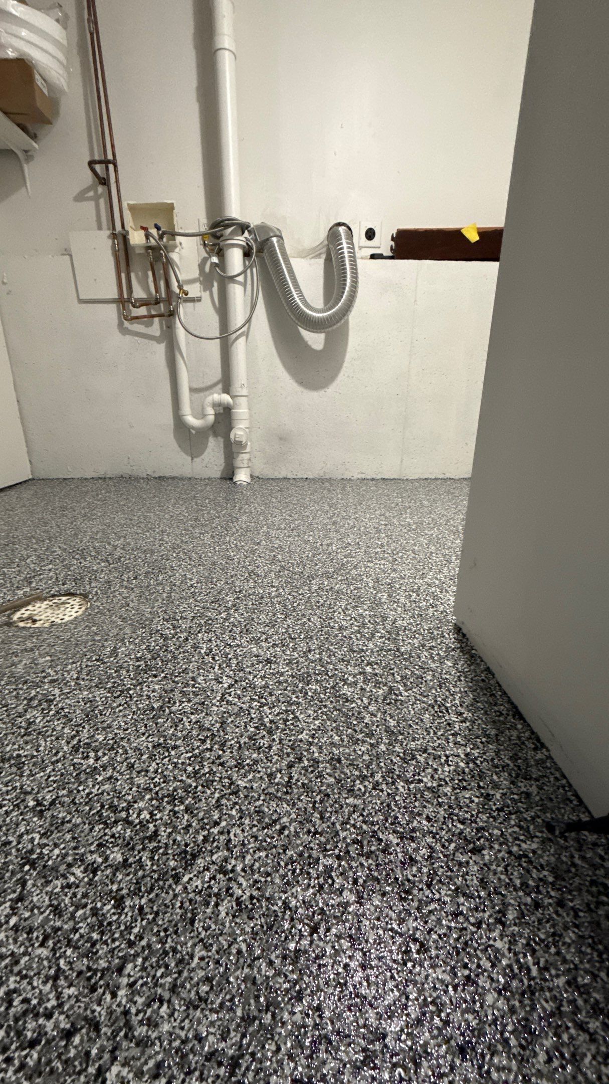 Epoxy Floor Coating for Edgerton Garage and Utility Room by Banner Garage
