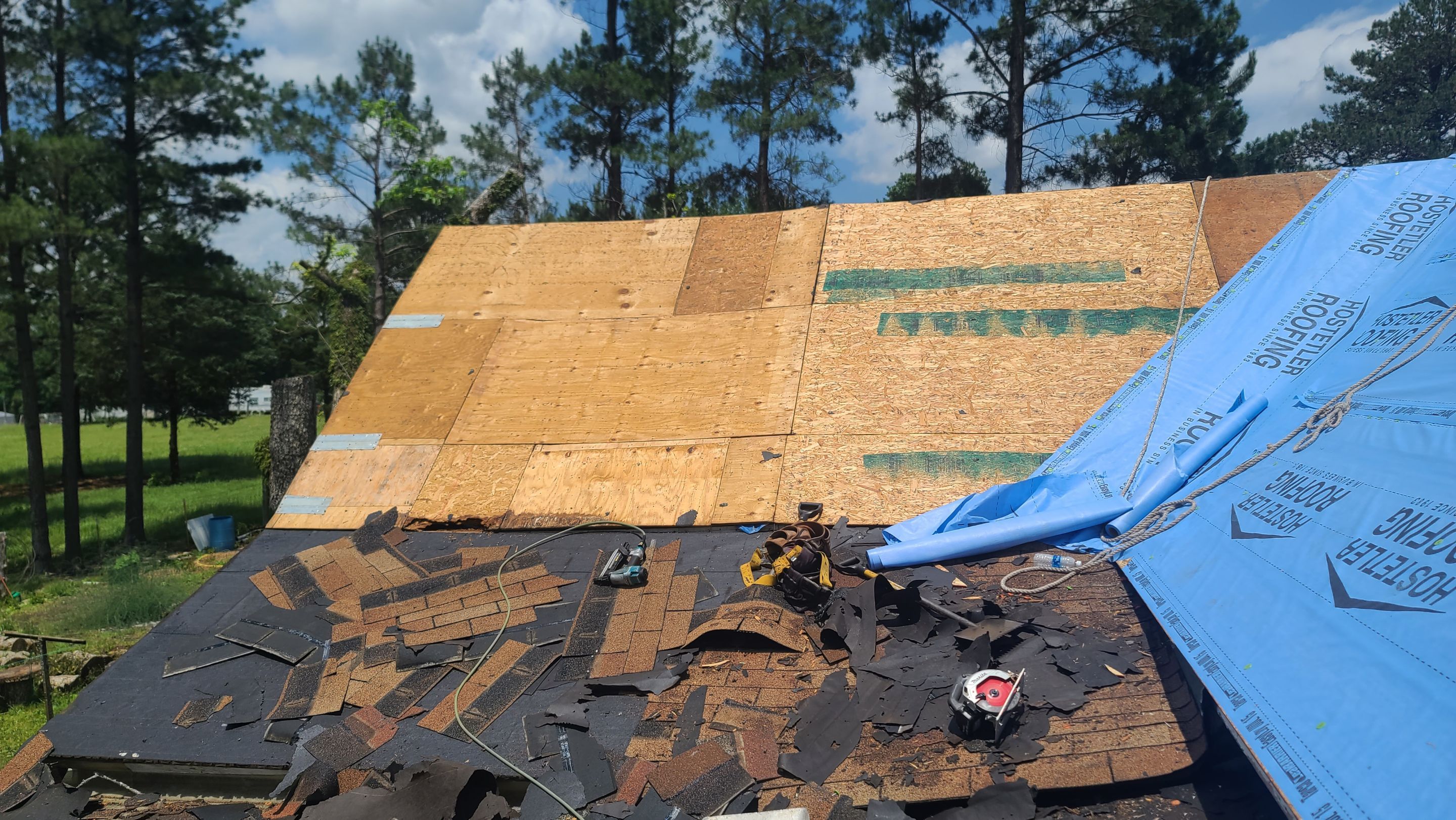 Residential Shingle Reroof using Malarkey Highlander NEX by Hostetler Roofing