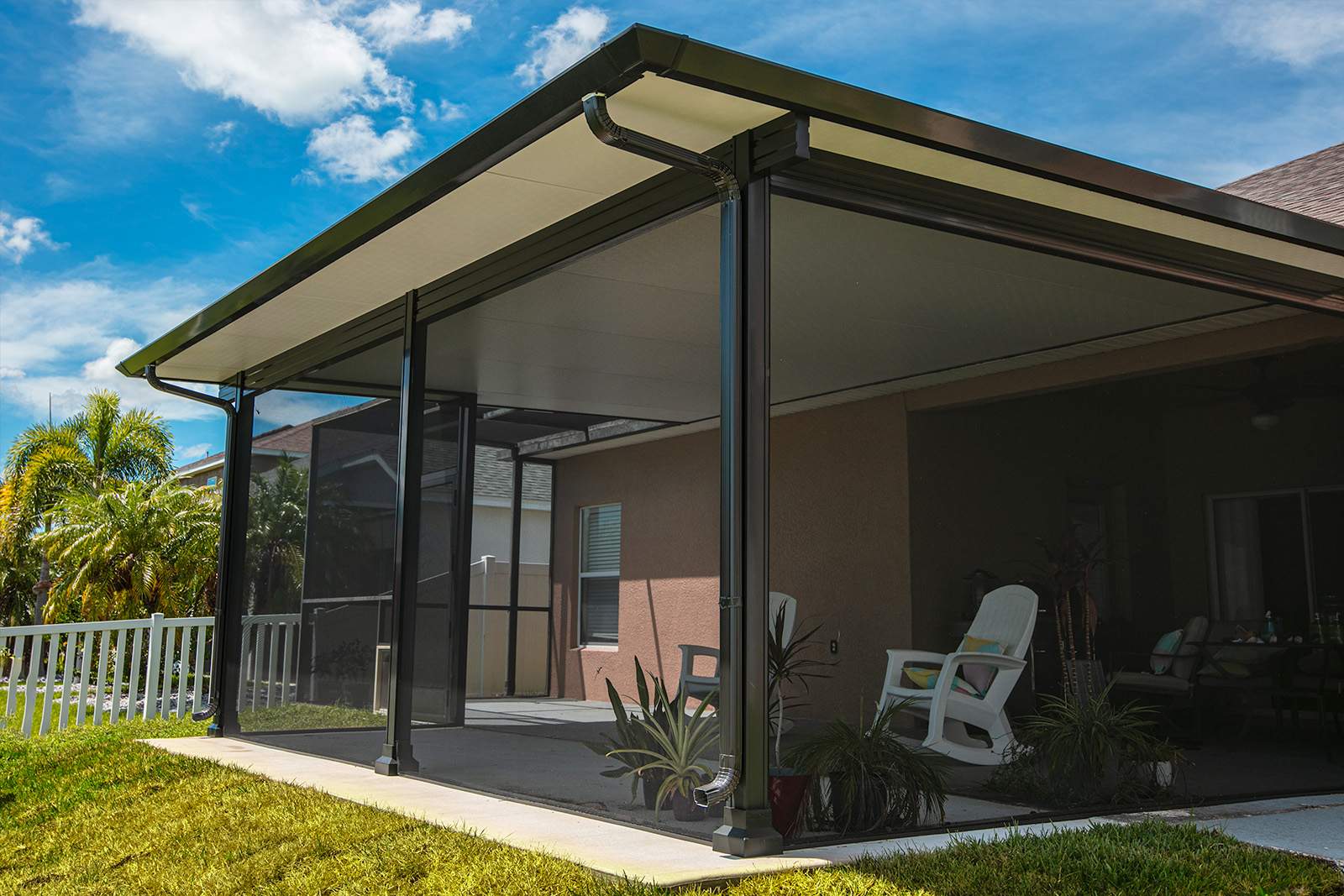 Patio covers  using Renaissance patio covers by Orlando pergolas 