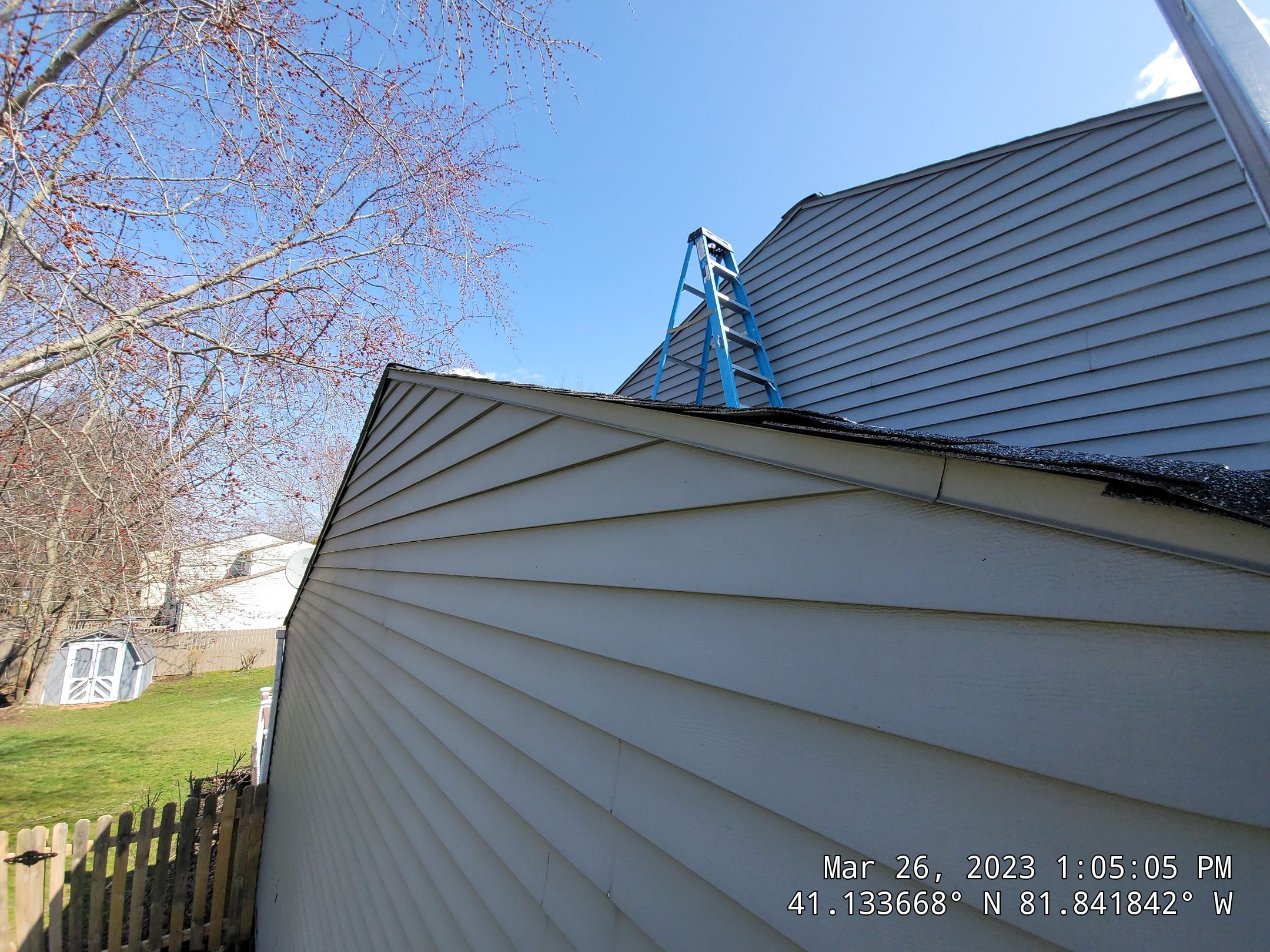 ATLAS PINNACLE COLOR: BLACK SHADOW DRIP EDGE: WHITE by Eagle Eye Roofing