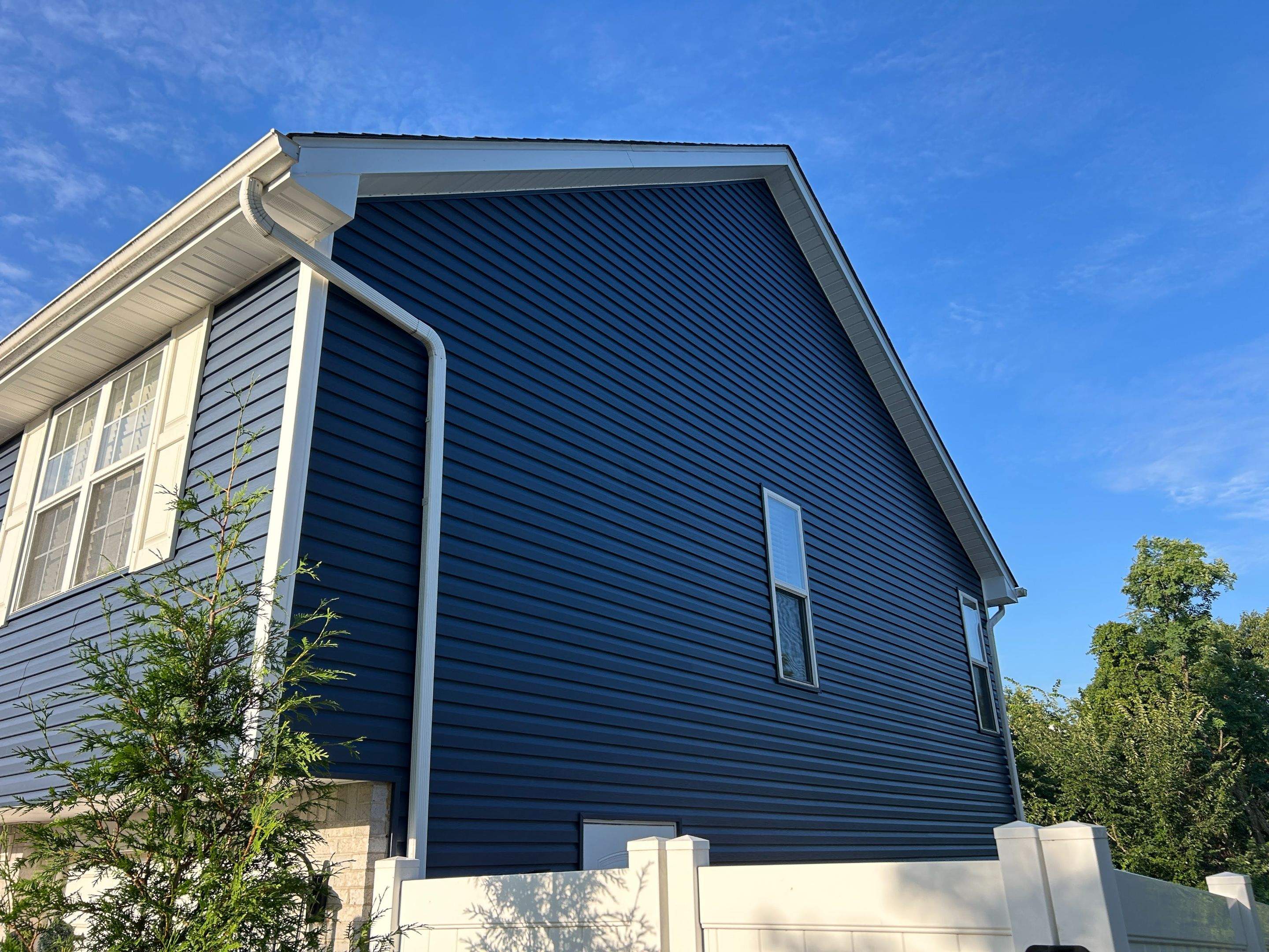 Vinyl Siding Renovation and Stone Veneer Upgrade in Carnegie by Ideal Siding Pittsburgh