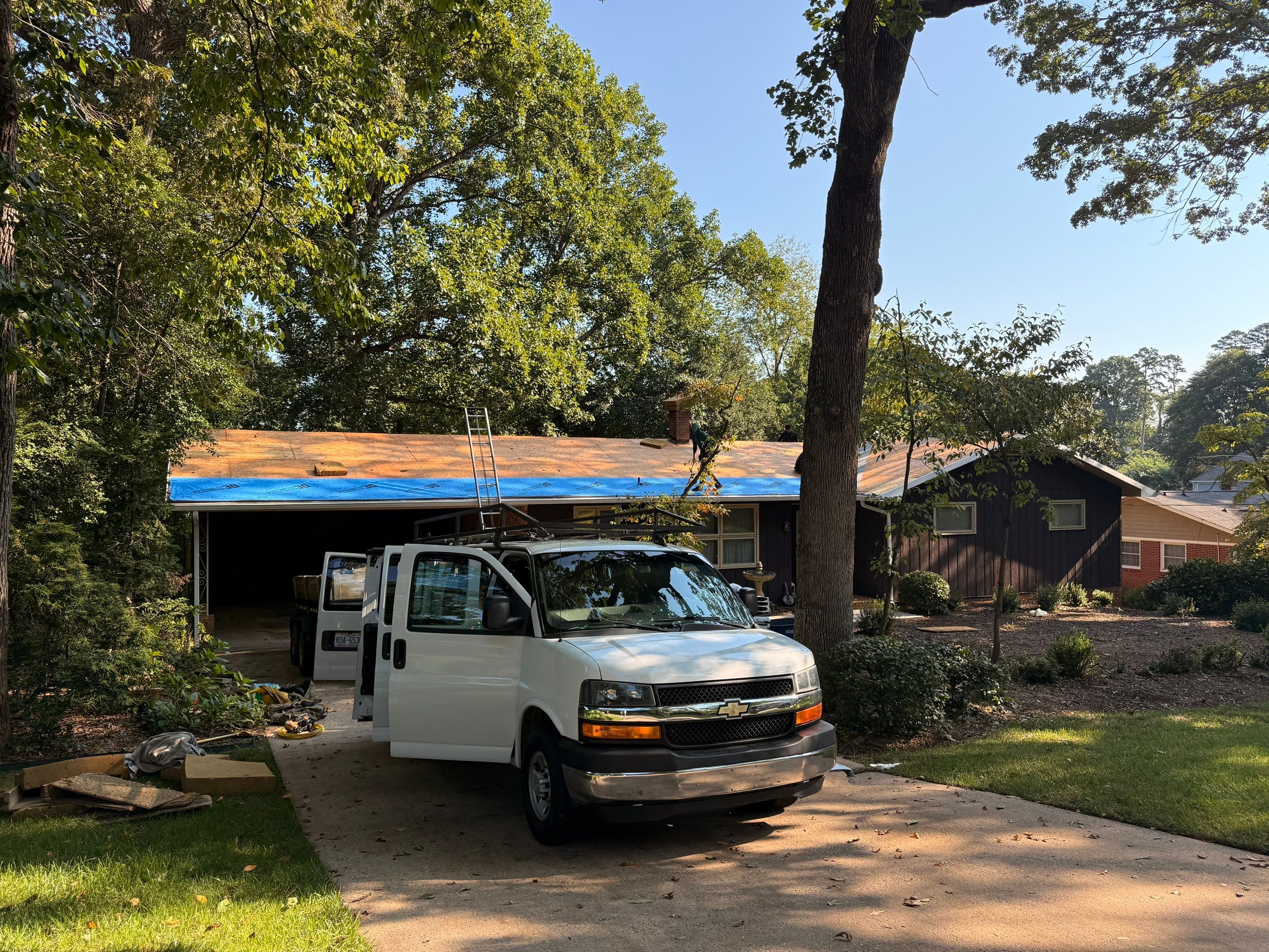 Residential Roof Replacement using TAMKO Titan XT Rustic Black by RISE Roofing & Restoration, LLC