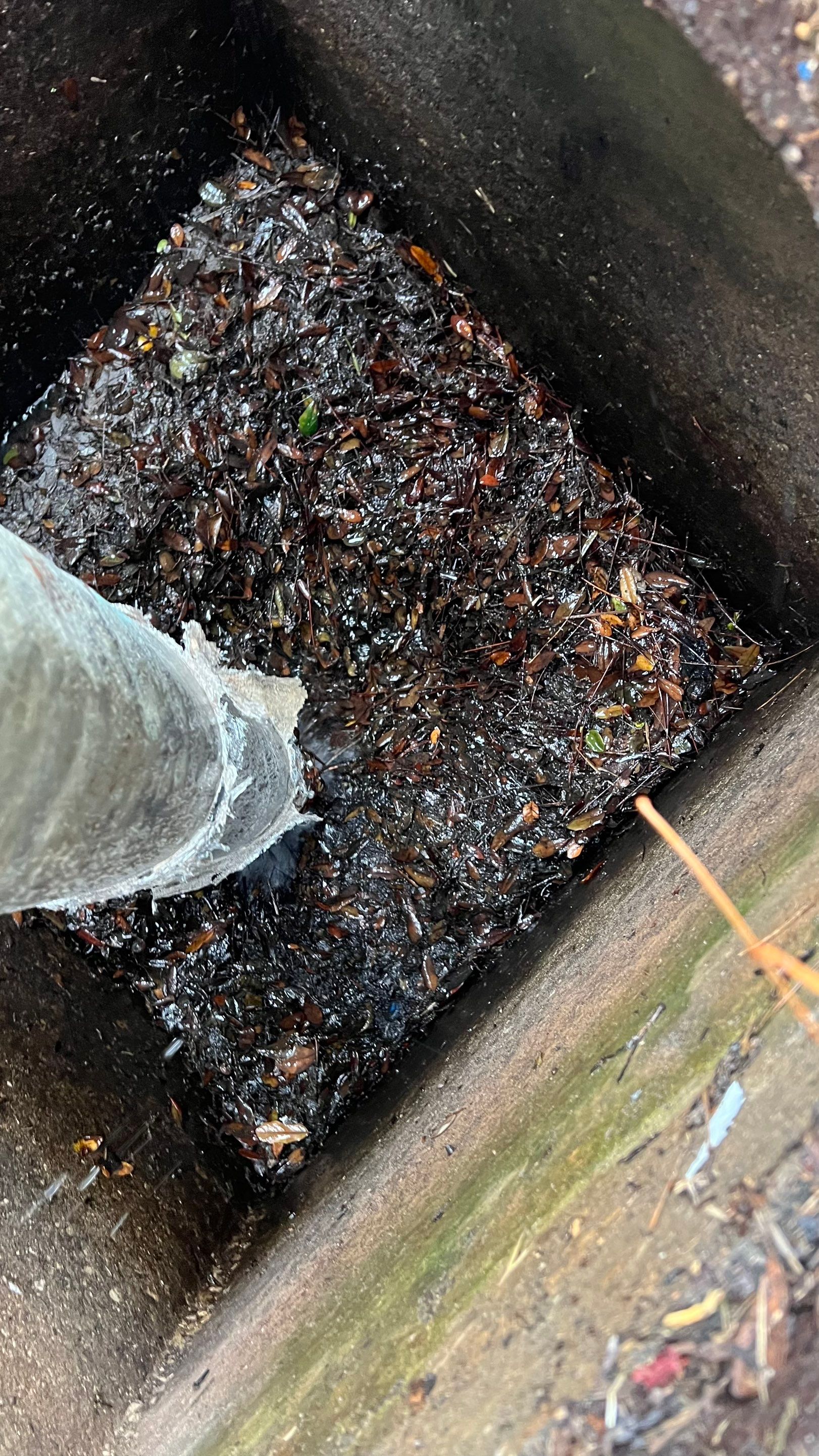 Cleaning Two Clogged Catch Basins for a Community by Don Mar, Inc. Storm Water Solutions