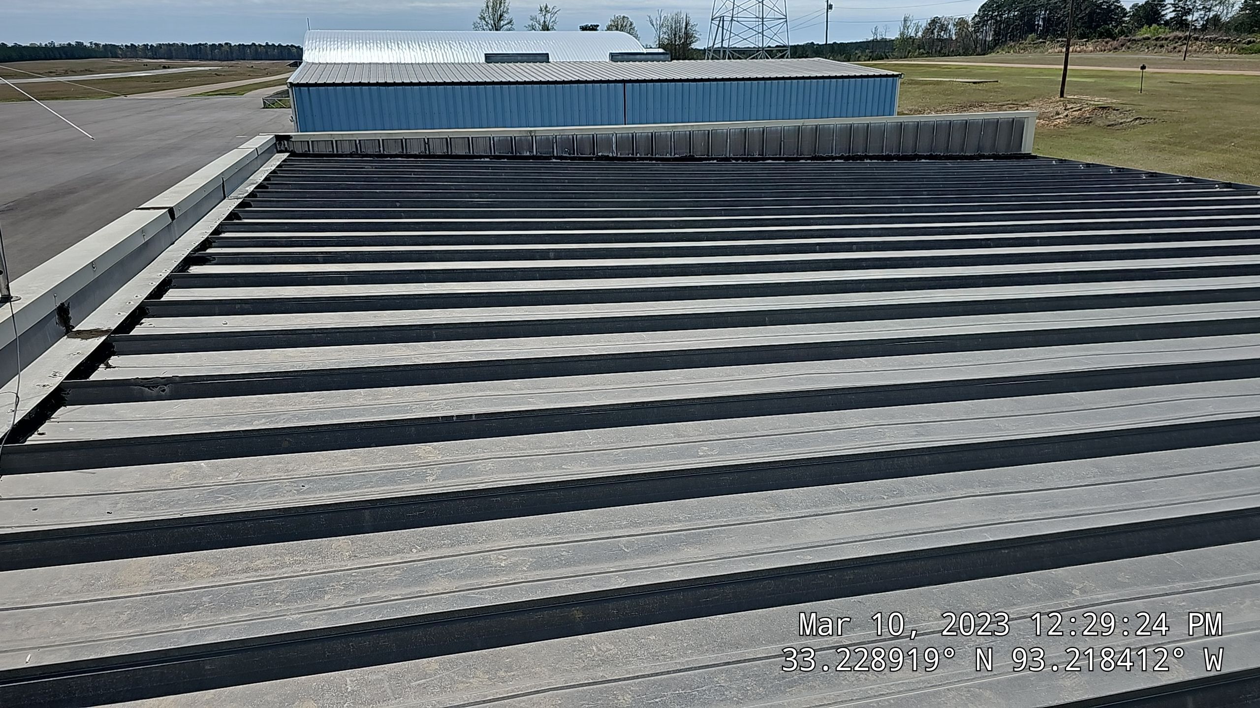 Magnolia Airport Terminal by Hostetler Roofing