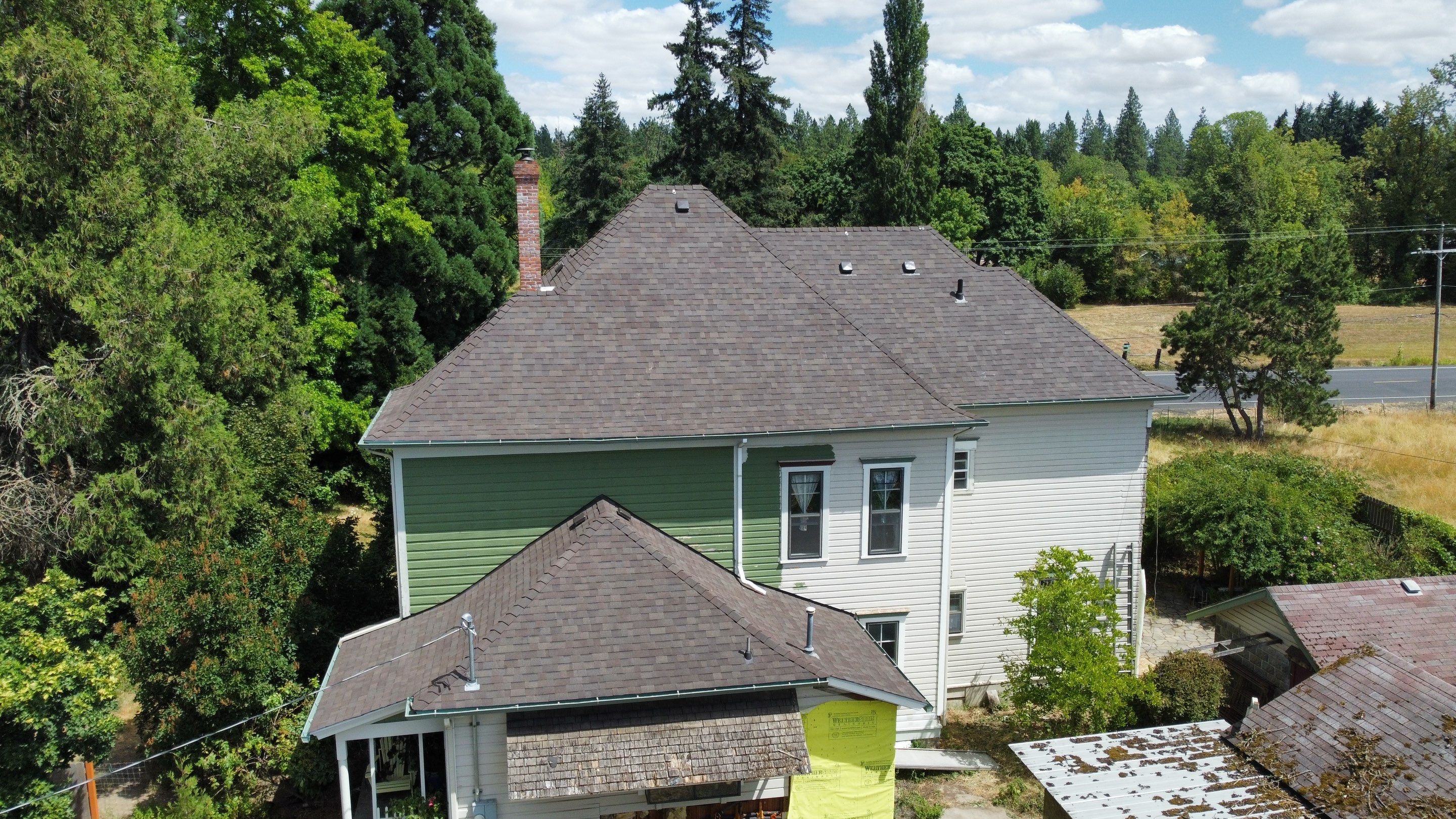 Residential Roofing Installation using Malarkey Vista AR Shingles by Orezona Building & Roofing Company, Inc.