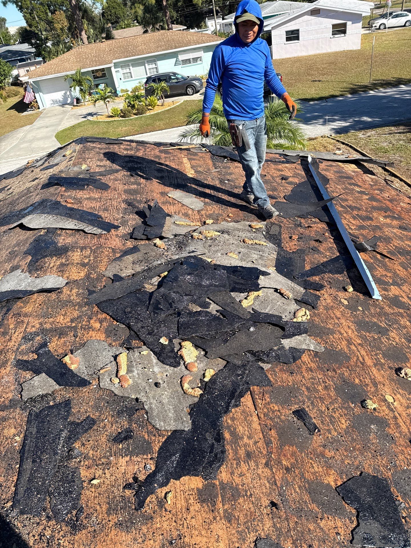 Project in St. Petersburg 33710 by Mitchell Roofing Company LLC
