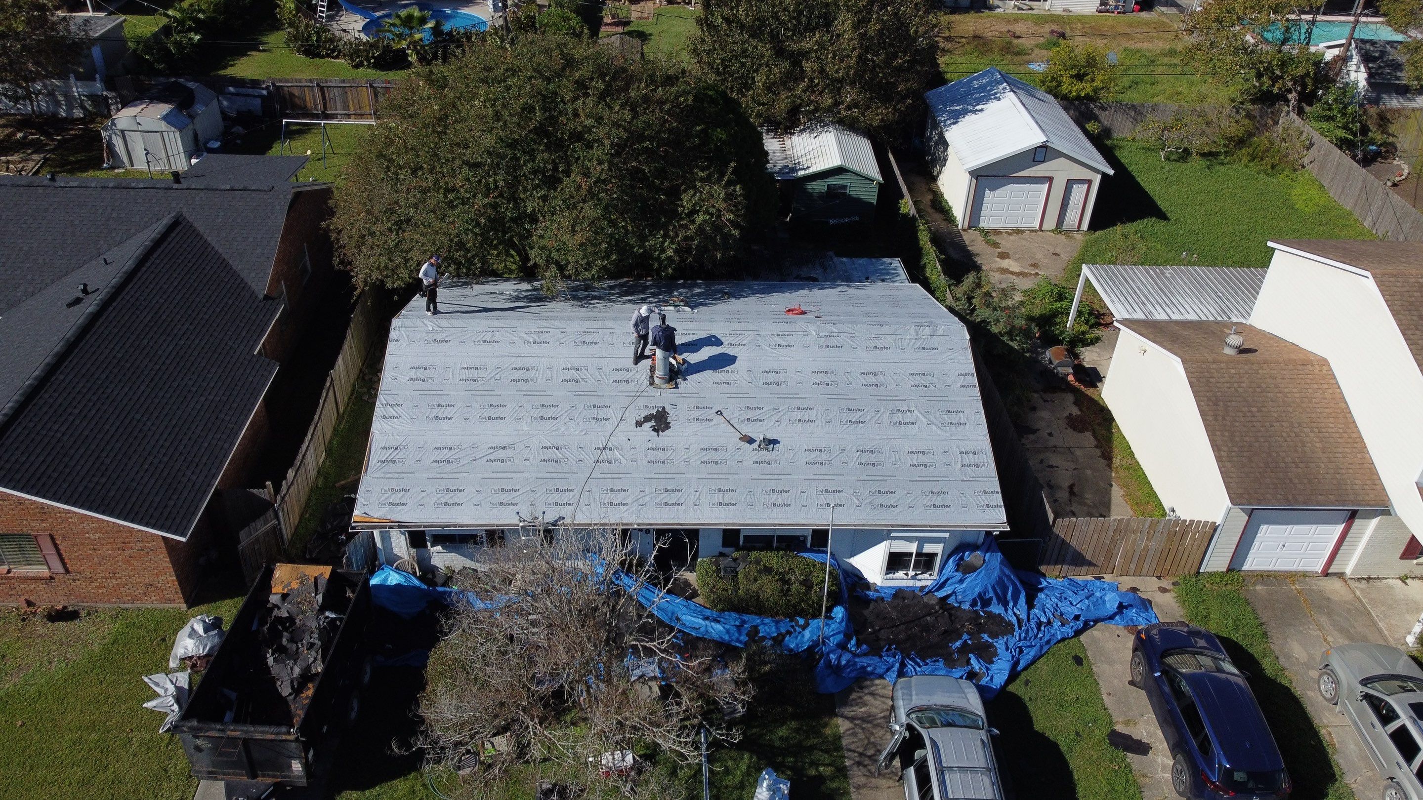 Roof Replacement in Gretna by HDS Contractors