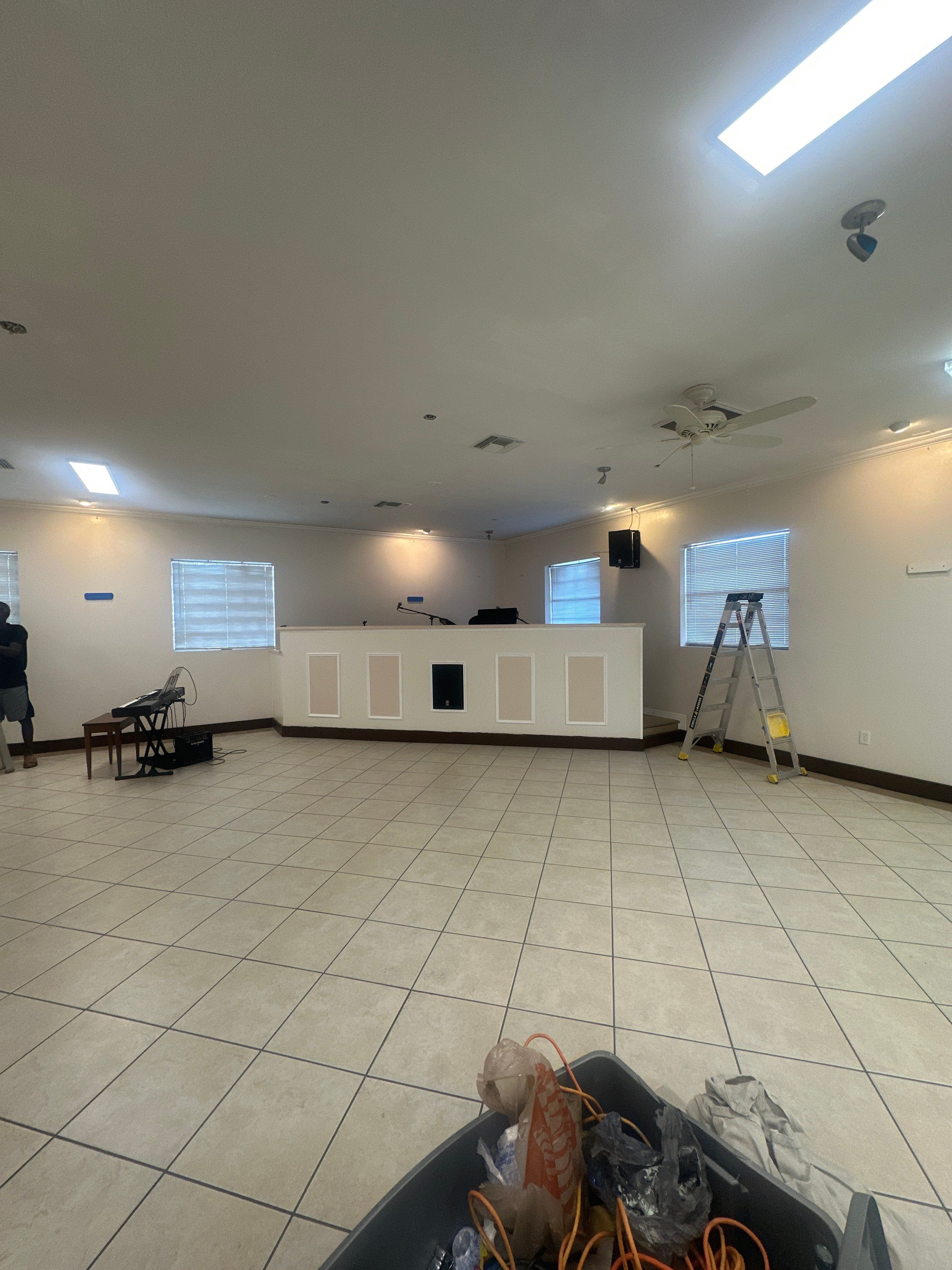 New Hope Church - Commercial Interior by Fresh Coat Painters North Fort Myers & Punta Gorda