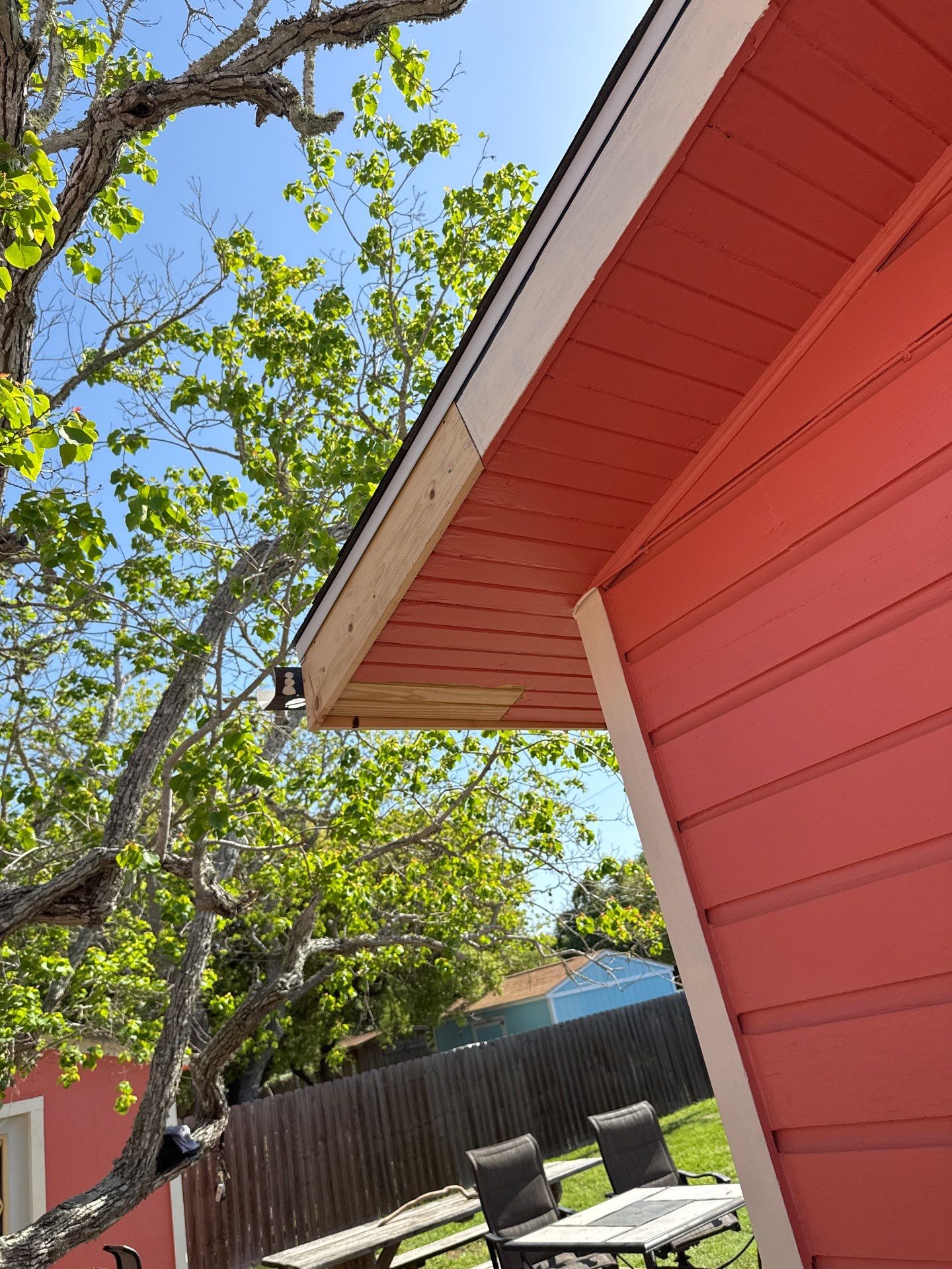 Perfectly Pink in Rockport Texas by Bayfront Roofing and Construction