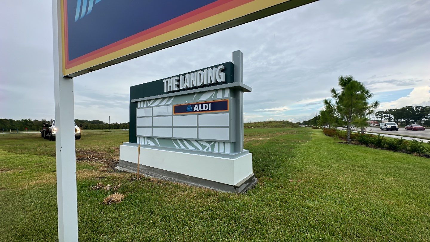 Monument Signs for The Landing by SignCrafters