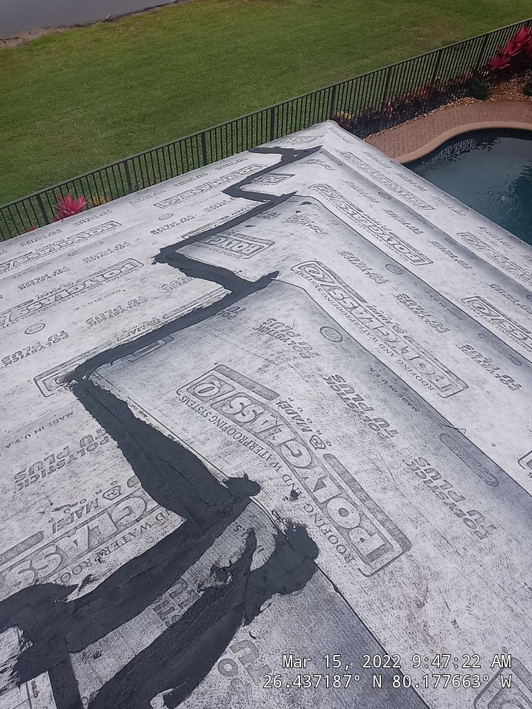 Residential Roofing Installation using Eagle Roofing Tile by BLUES BROTHERS ROOFING