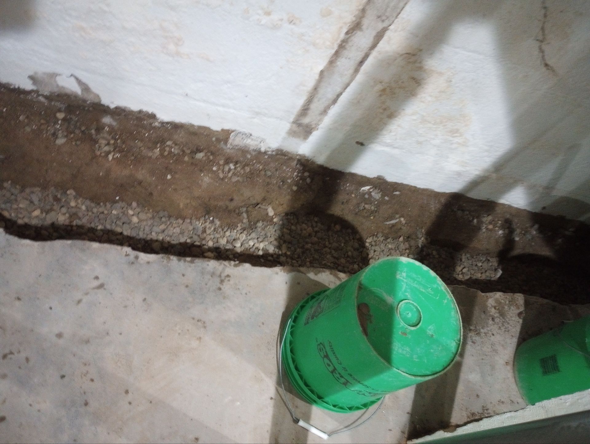 Interior Drain Tile & Wall Drainage in Northeast Minneapolis by Waterproofing Northeast