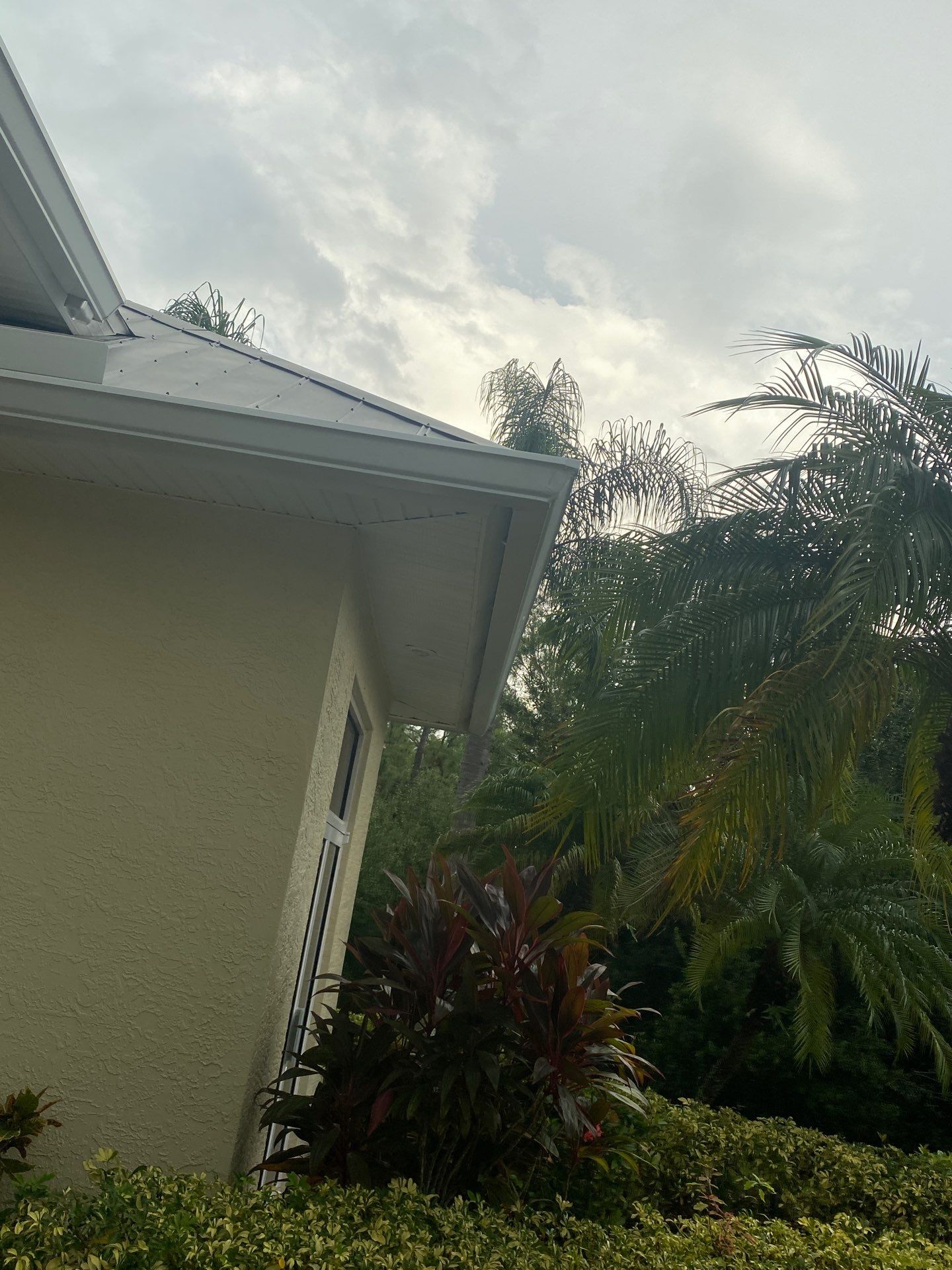 White K-Style Gutters in Fort Myers FL by Gutter Professors