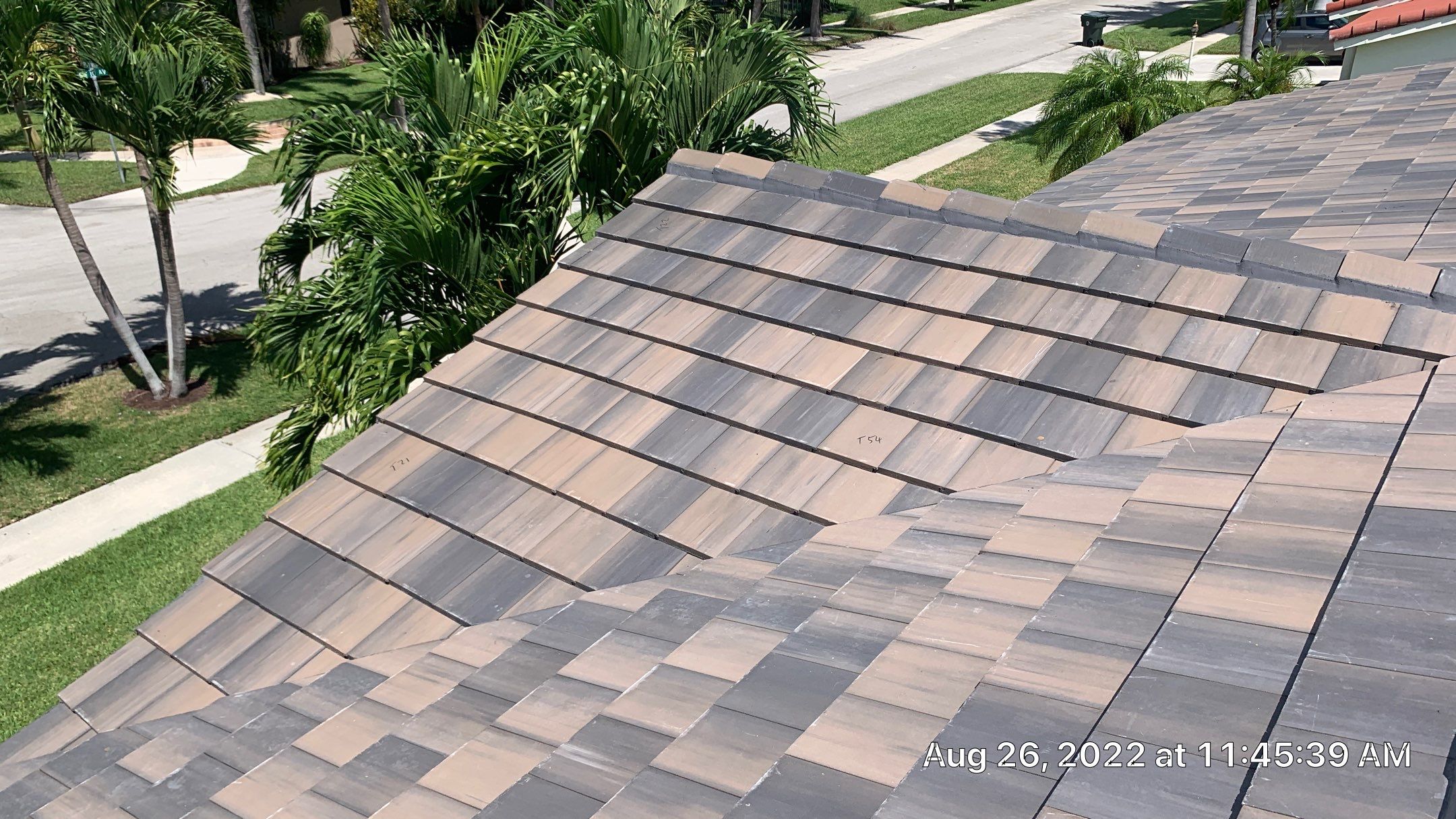 Residential Roofing Installation using Eagle Roofing Tile by BLUES BROTHERS ROOFING
