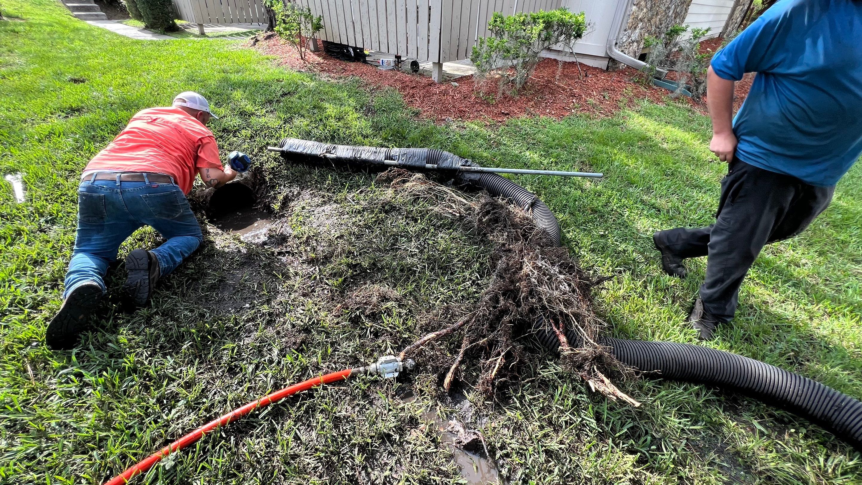 Apartment Complex Storm Water System Cleaning and Maintenance by APS Power & Water