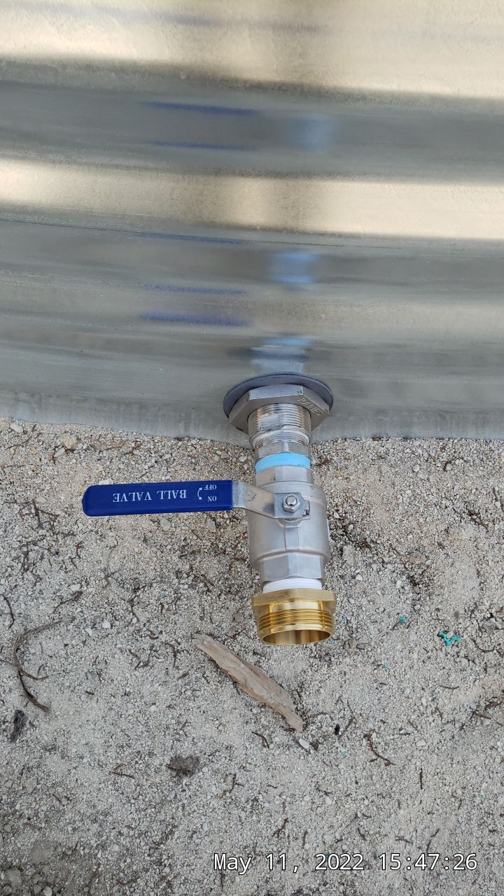 Mountain top water security. by Hill Country Rain Water