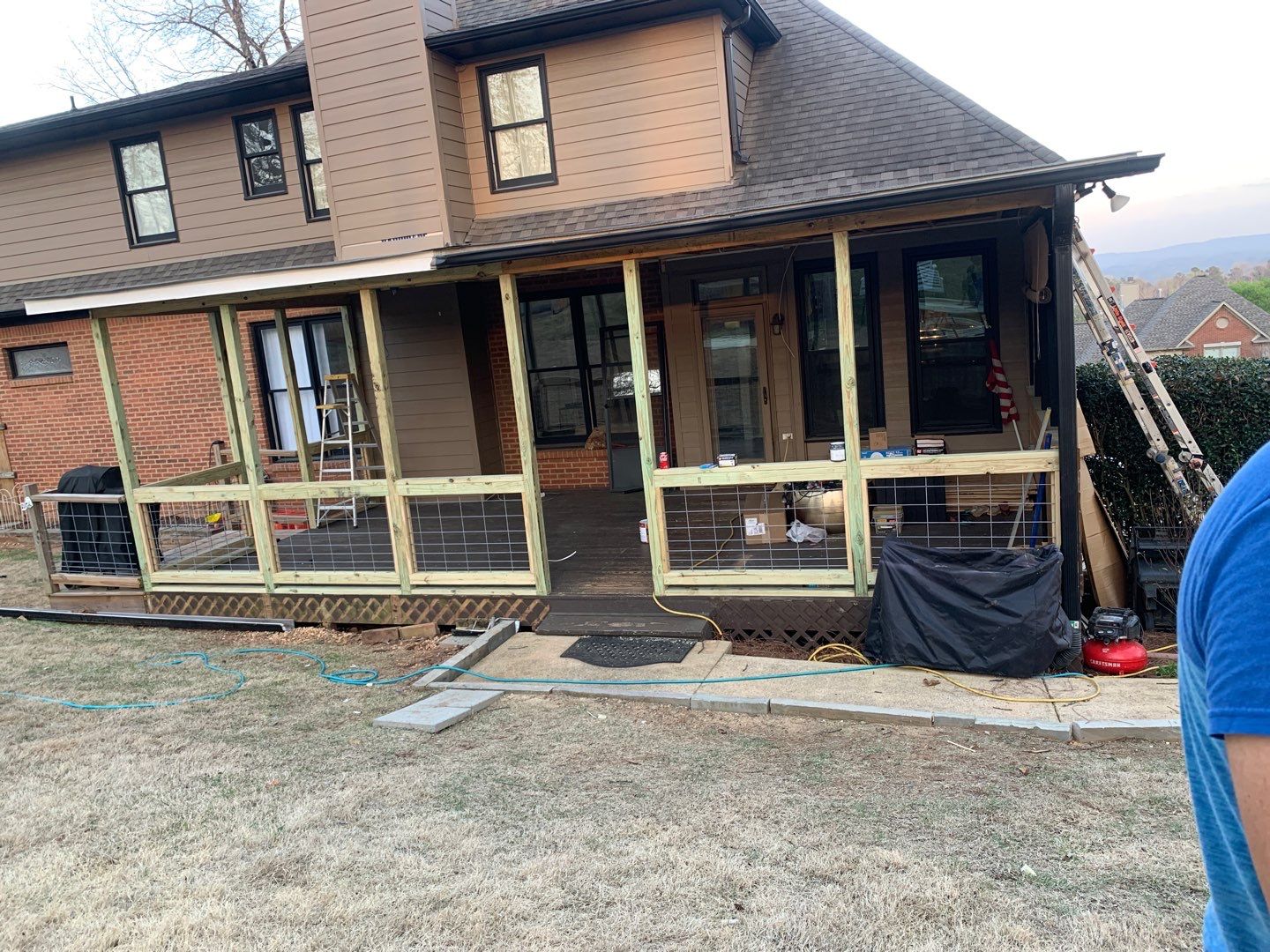 Lake Crest Circle - Roof and Deck Installation  by Pillar and Pine