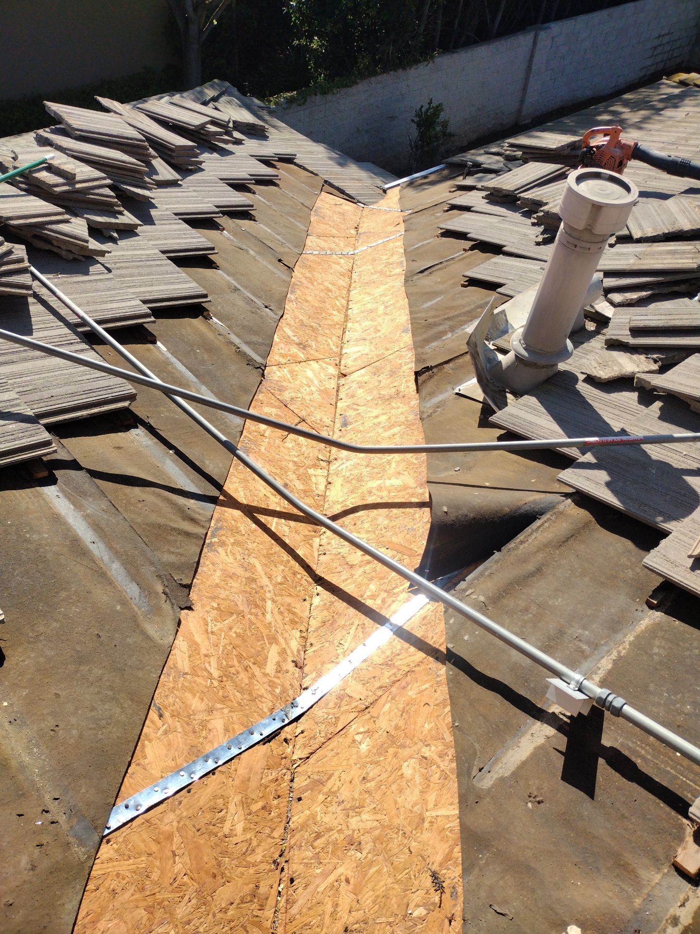 Solar Roof Leak Repair  by Grandmark Service Company