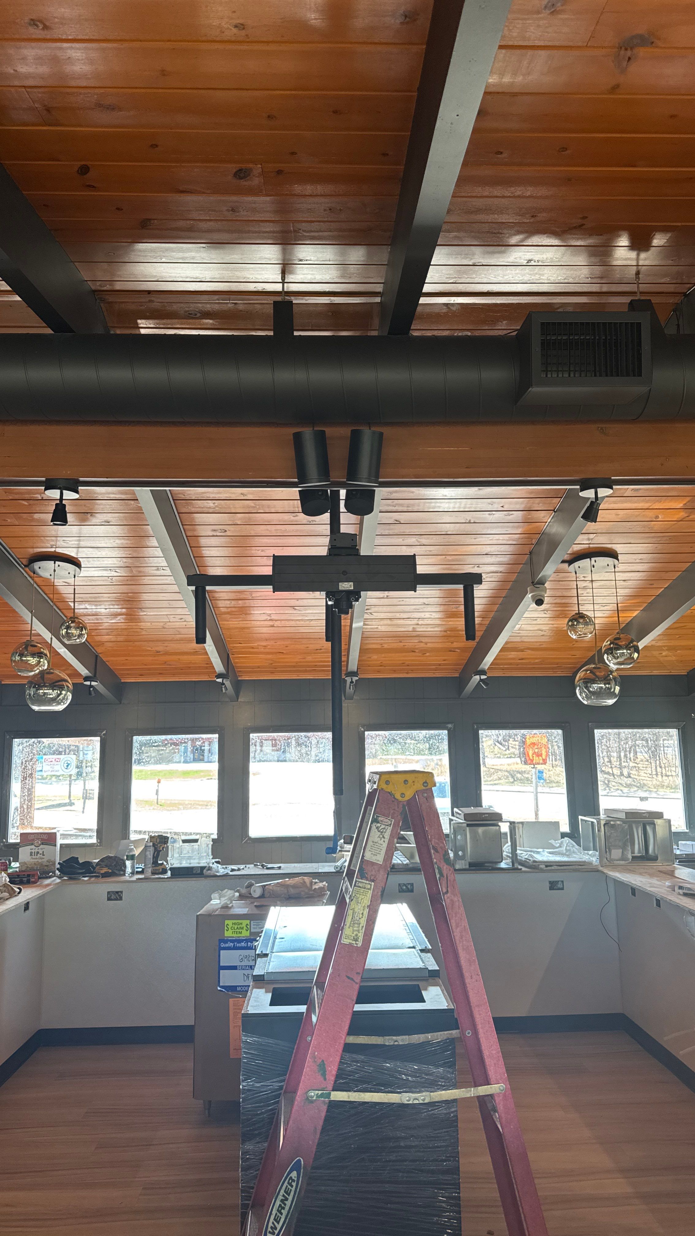 Lakeside Bar AV/POS/DATA install by AVSi